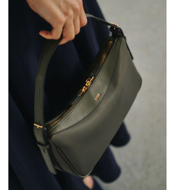 ROPE「【E'POR】C BAG Mini【撥水】【超軽量】」|ハンドバッグ|カーキー(36)