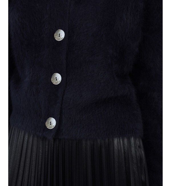 ROPE「フォックスカシミヤニットカーディガン/イージーケア・アンサンブル対応」|カーディガン|