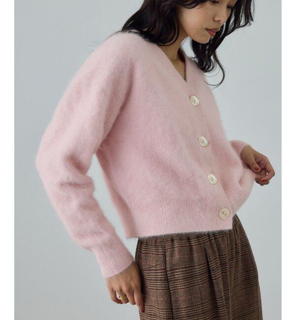 ROPE「フォックスカシミヤニットカーディガン/イージーケア・アンサンブル対応」|カーディガン|