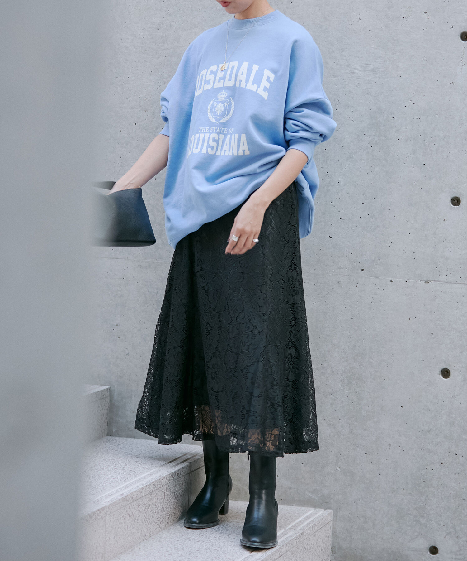 vis-a-vis「【WEB限定】レースマーメイドスカート」|スカート|