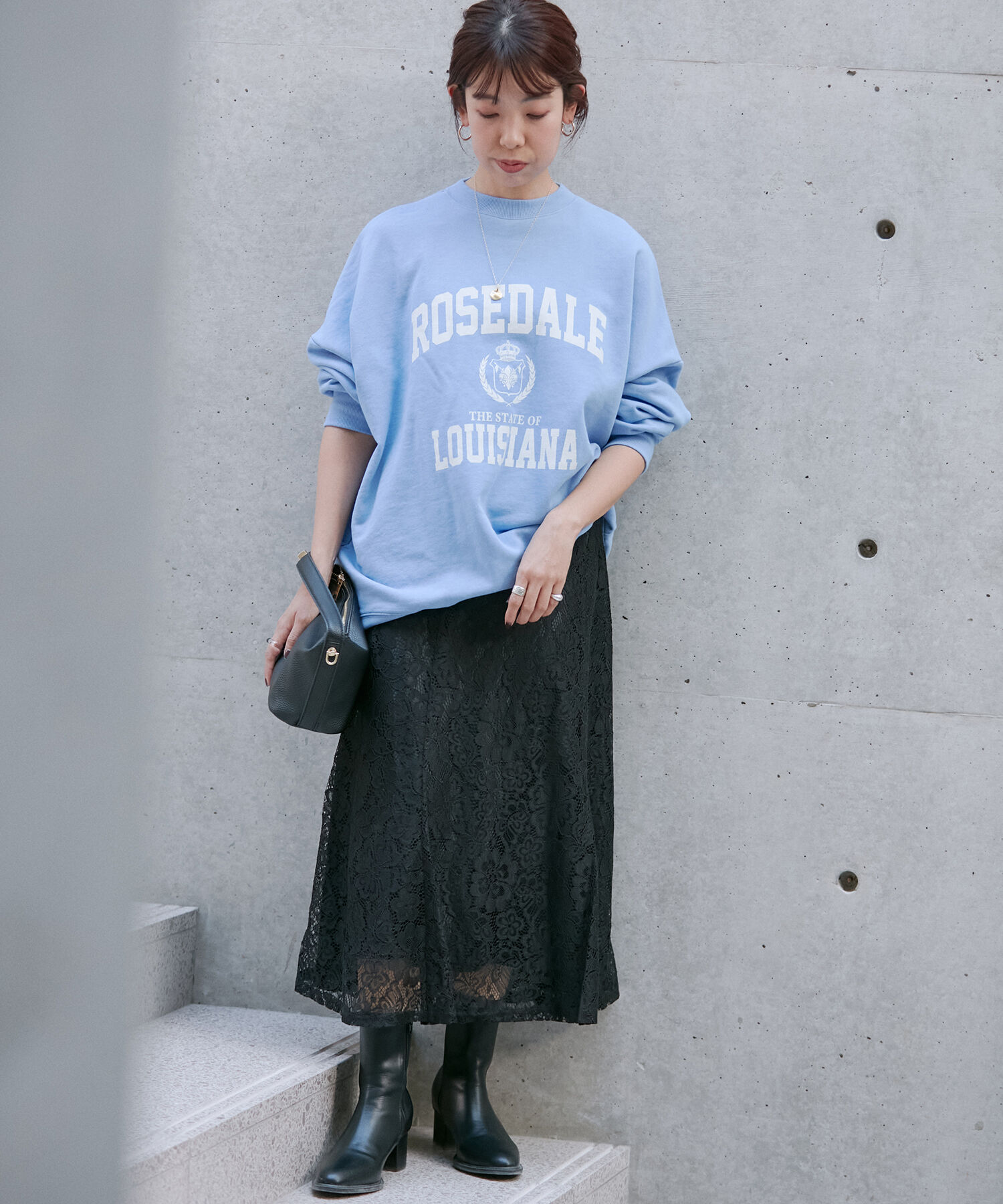 vis-a-vis「【WEB限定】レースマーメイドスカート」|スカート|