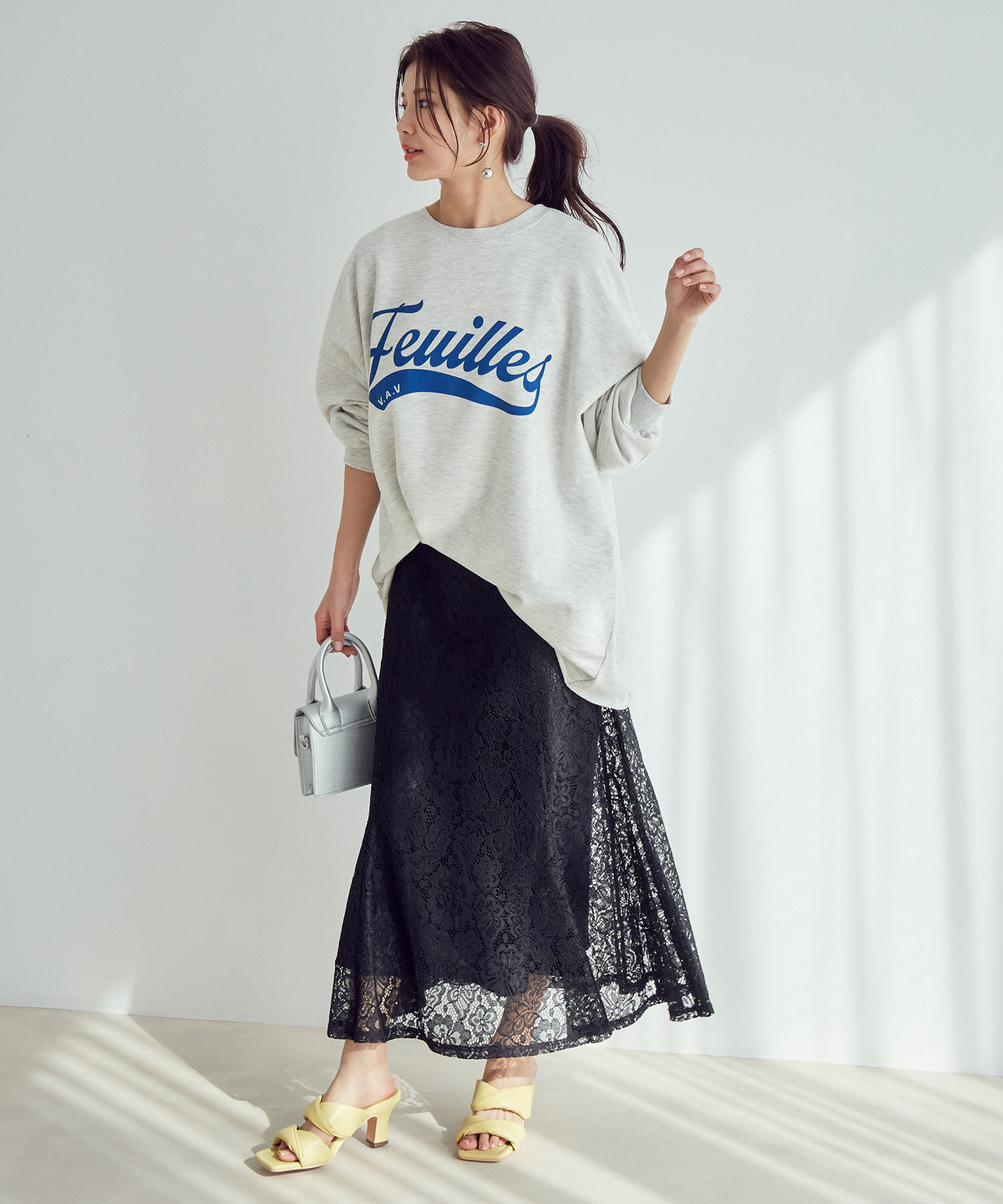 vis-a-vis「【WEB限定】レースマーメイドスカート」|スカート|