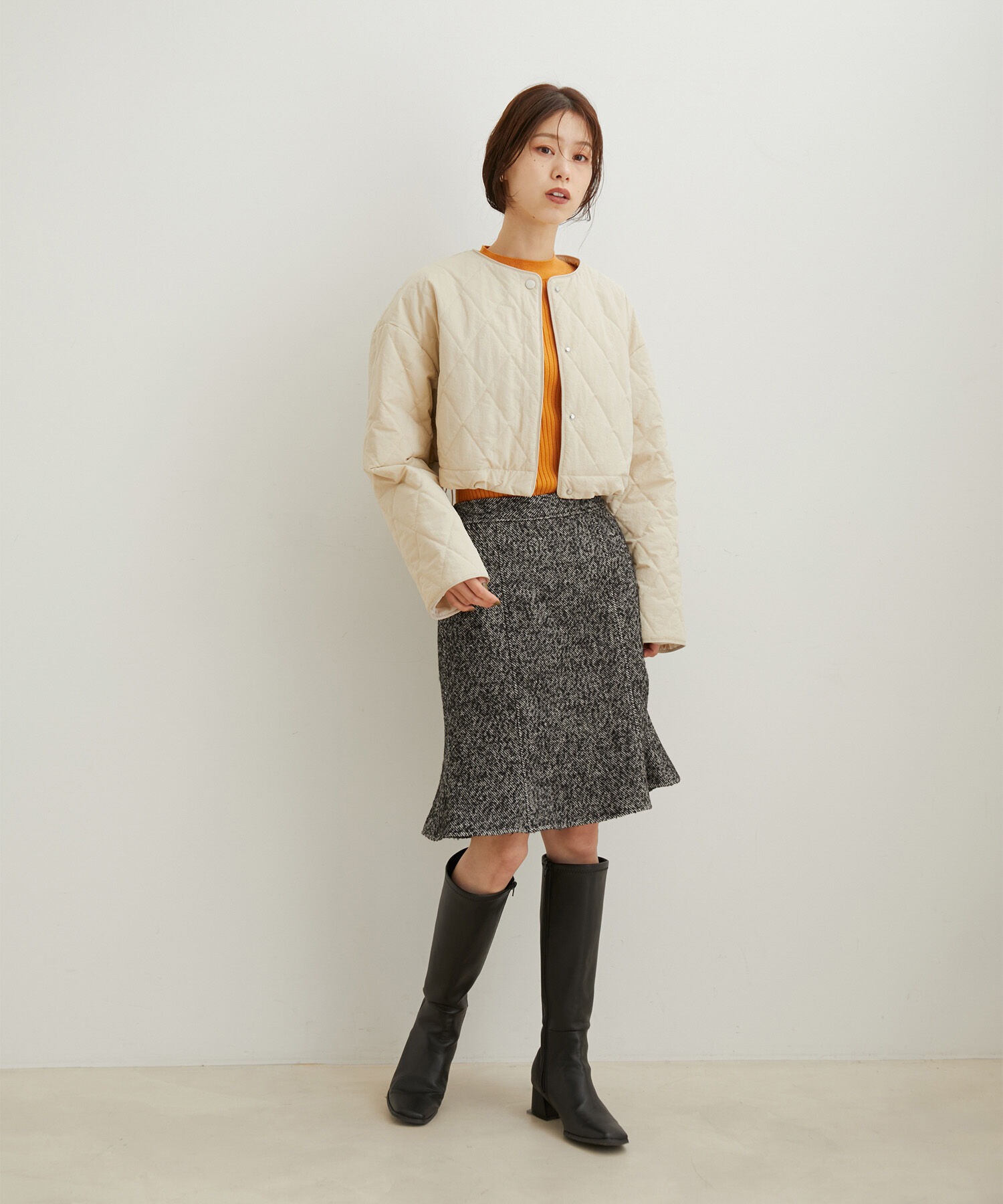 VIS「【2WAY】ロング＆ショート中綿キルティングコート」|その他|