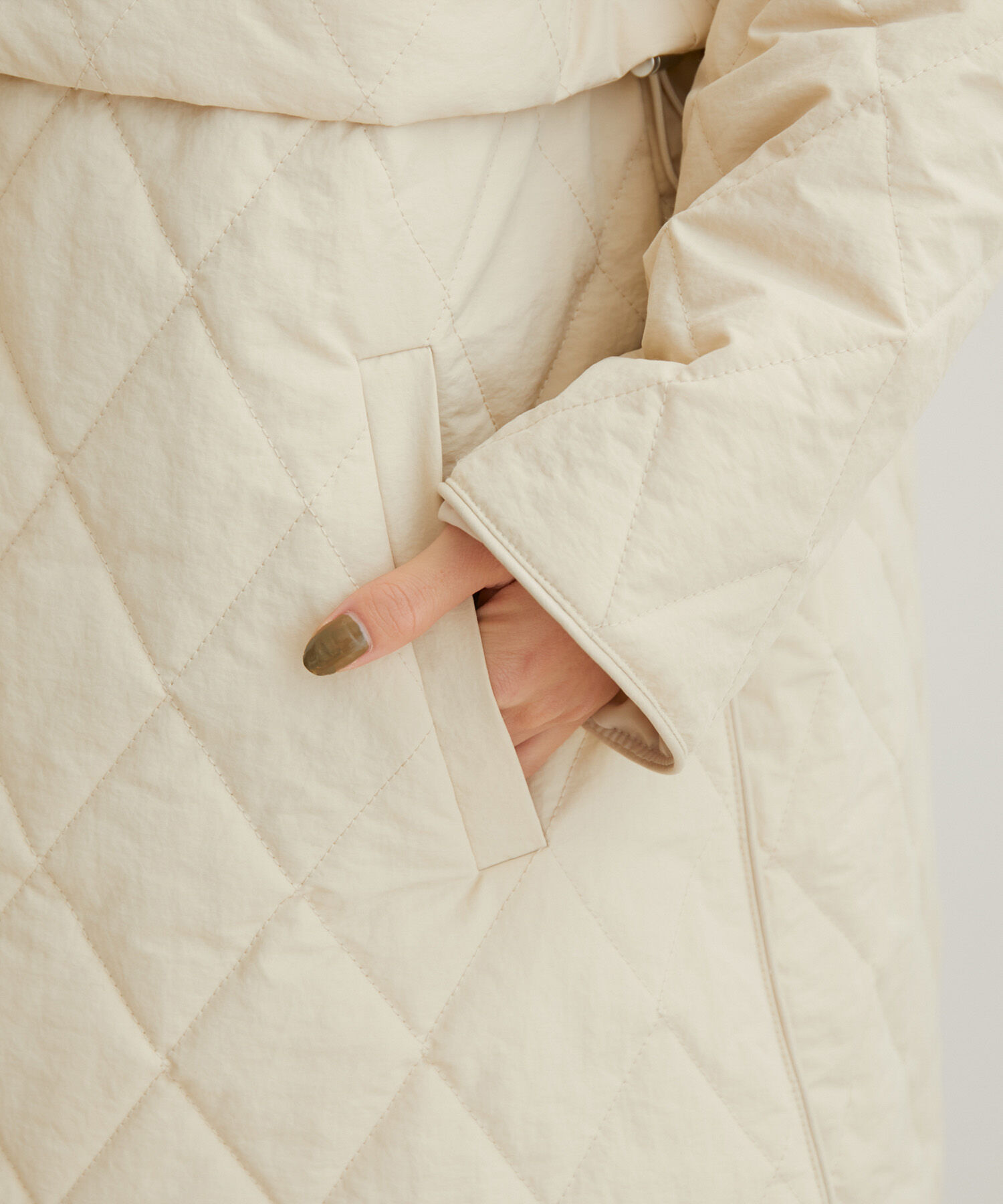 VIS「【2WAY】ロング＆ショート中綿キルティングコート」|その他|