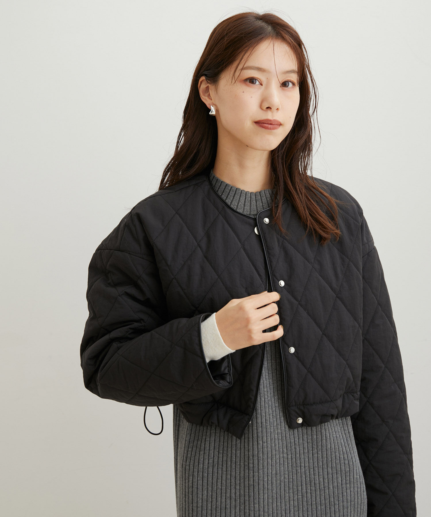 VIS「【2WAY】ロング＆ショート中綿キルティングコート」|その他|