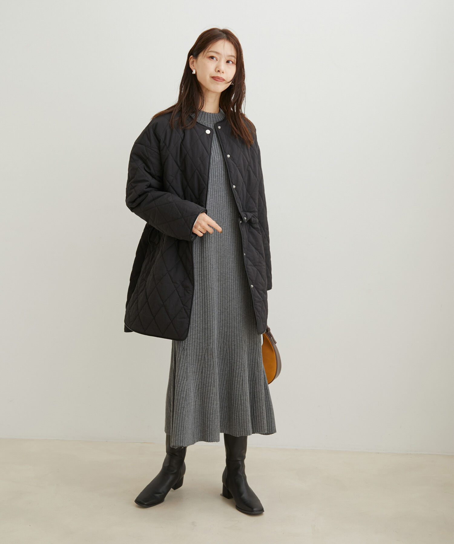 VIS「【2WAY】ロング＆ショート中綿キルティングコート」|その他|