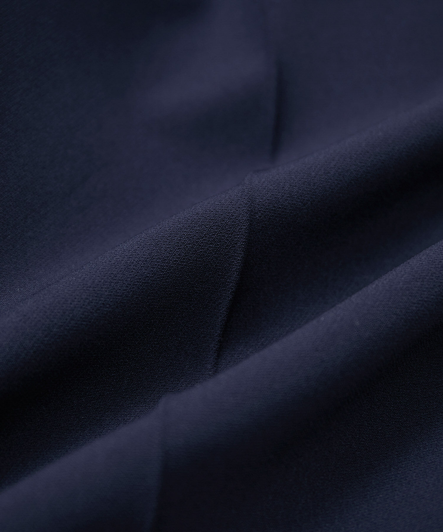 VIS「【洗える・防シワ】ダブルクロスドロストイージーテーパードパンツ」|スラックス|