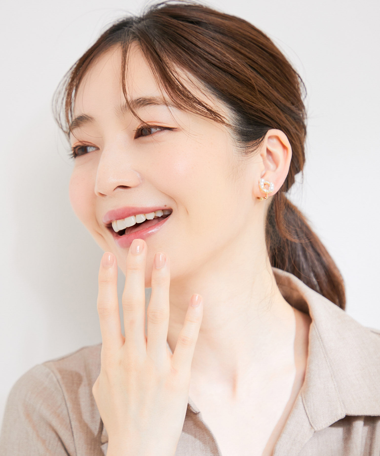 VIS「パールビジューアソートイヤリング」|イヤリング|