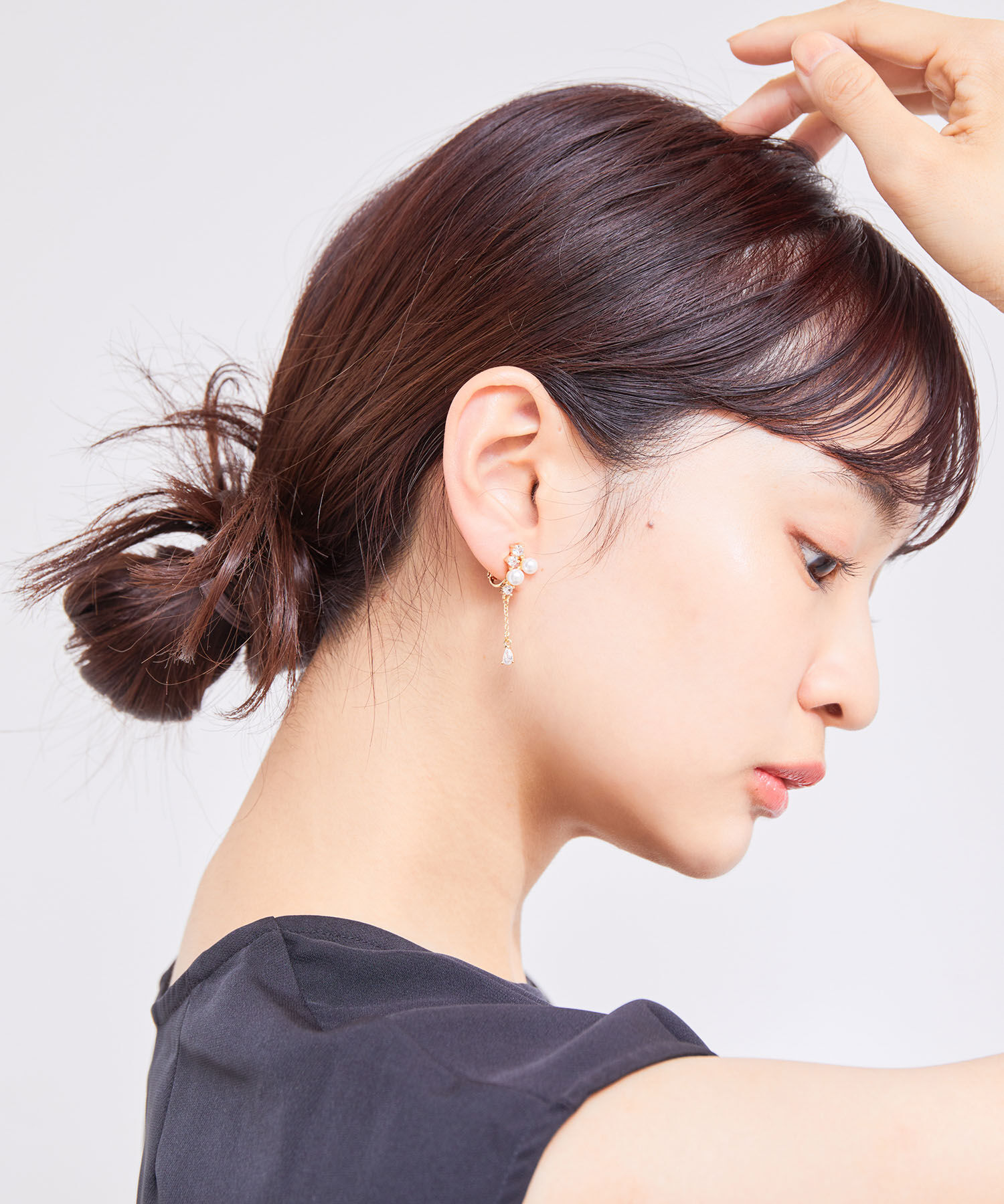 VIS「パールビジューアソートイヤリング」|イヤリング|