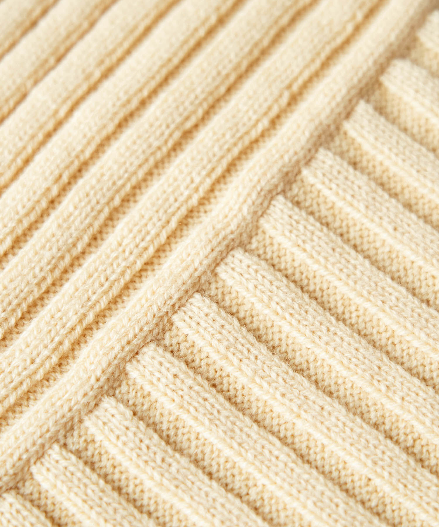 Rope&rsquo;Picnic「【芳根京子さん別注カラー:ブルー,カラシ】リブ切替プルオーバー」|ニット・セーター|