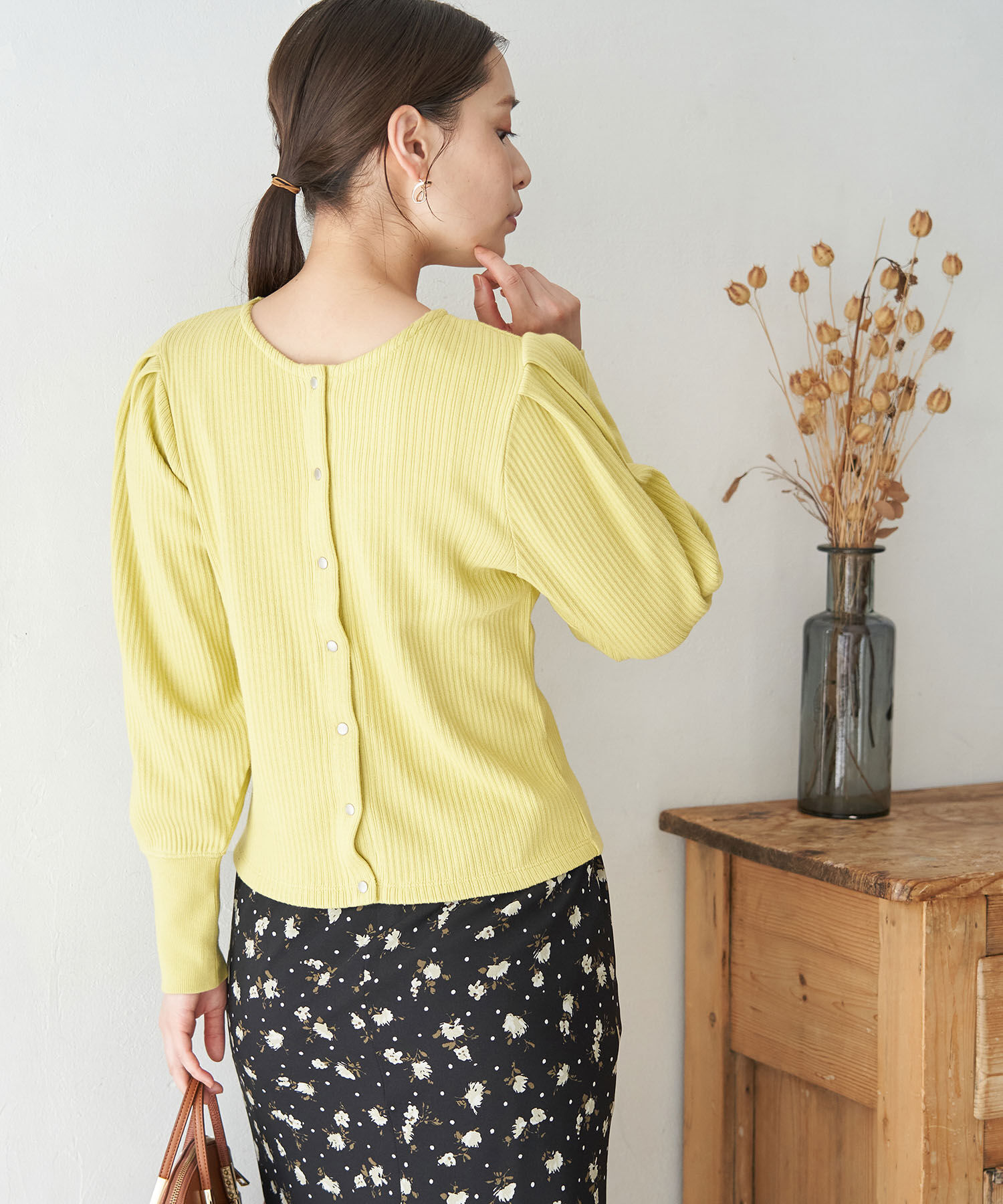 Rope&rsquo;Picnic「【2WAY】カットテレコカーディガン」|カーディガン|