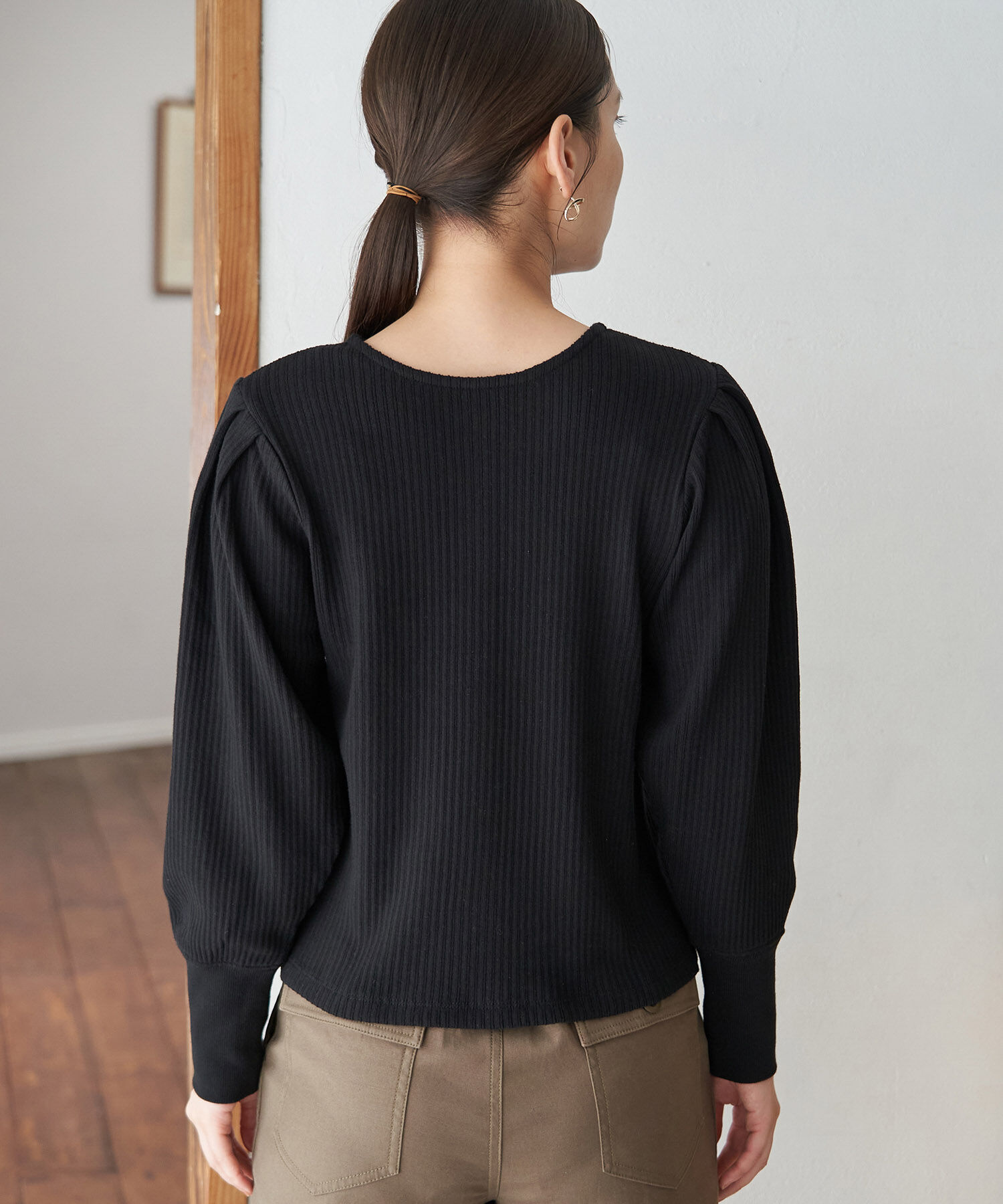 Rope&rsquo;Picnic「【2WAY】カットテレコカーディガン」|カーディガン|