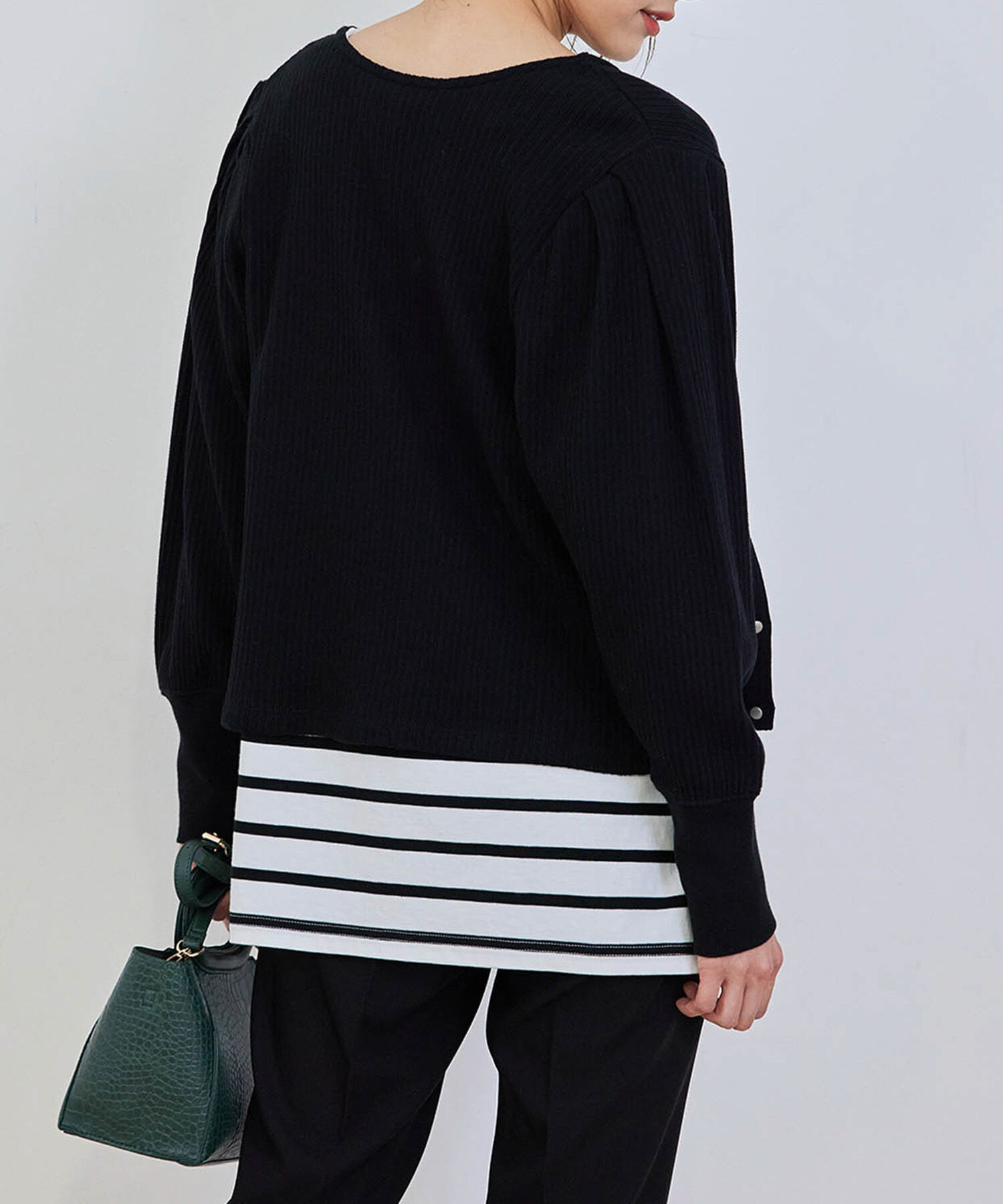 Rope&rsquo;Picnic「【2WAY】カットテレコカーディガン」|カーディガン|