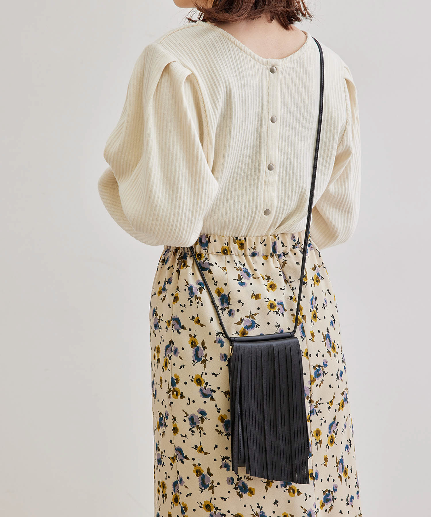 ROPE PICNIC PASSAGE「フリンジぱくぱく金具ミニショルダーバッグ」|ショルダー・メッセンジャー|