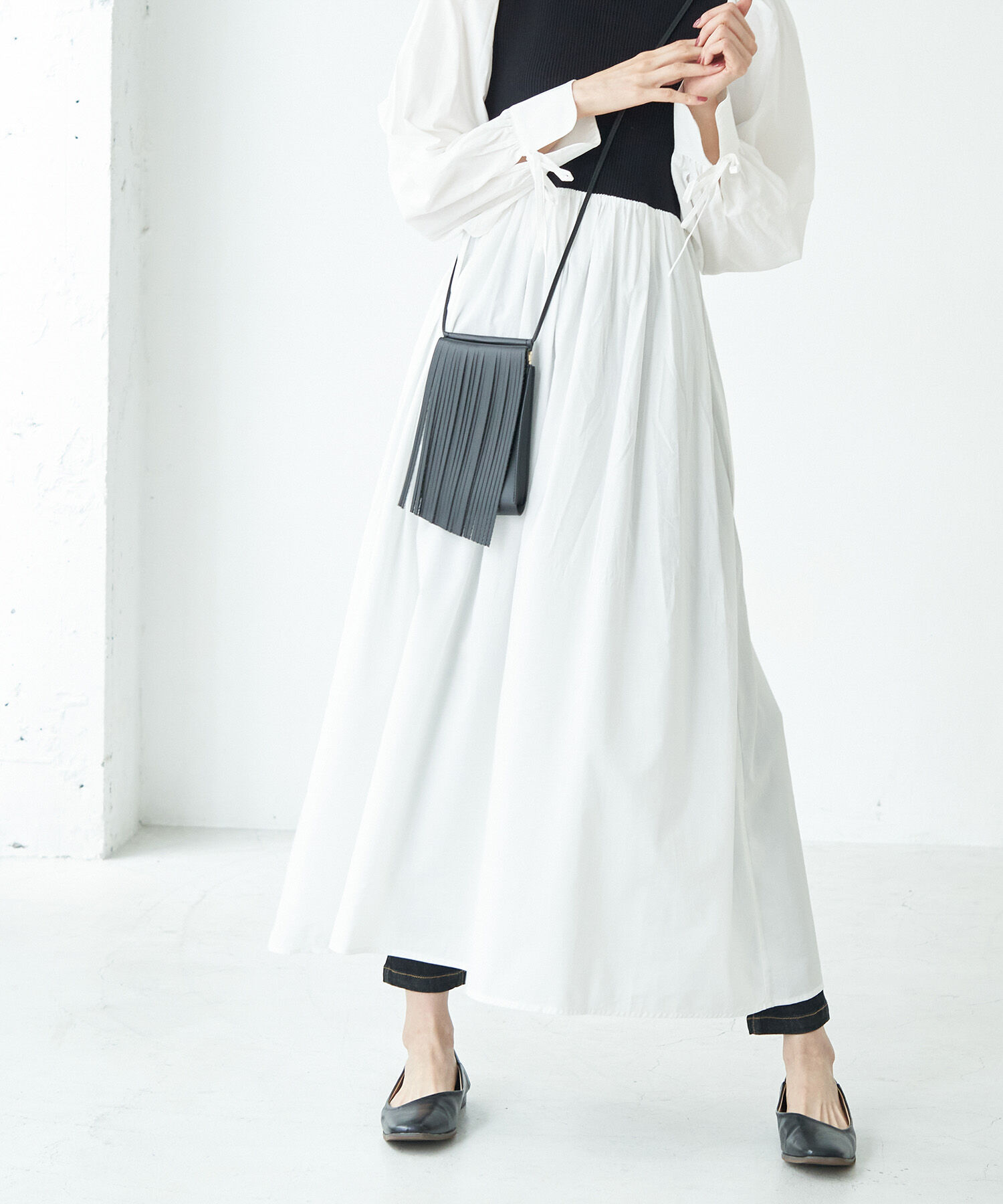 ROPE PICNIC PASSAGE「フリンジぱくぱく金具ミニショルダーバッグ」|ショルダー・メッセンジャー|