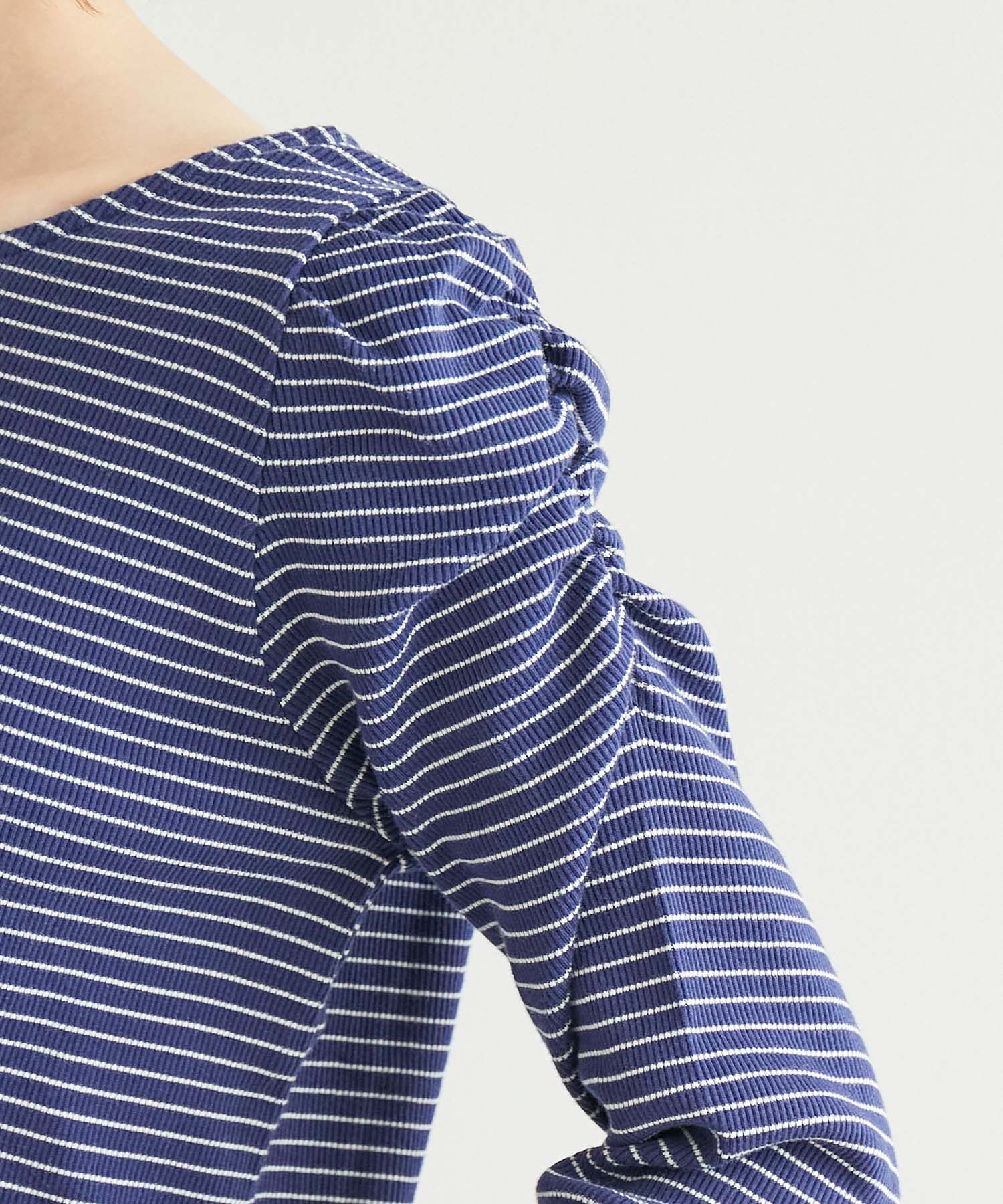 Rope&rsquo;Picnic「袖ギャザートップス」|Tシャツ・カットソー|