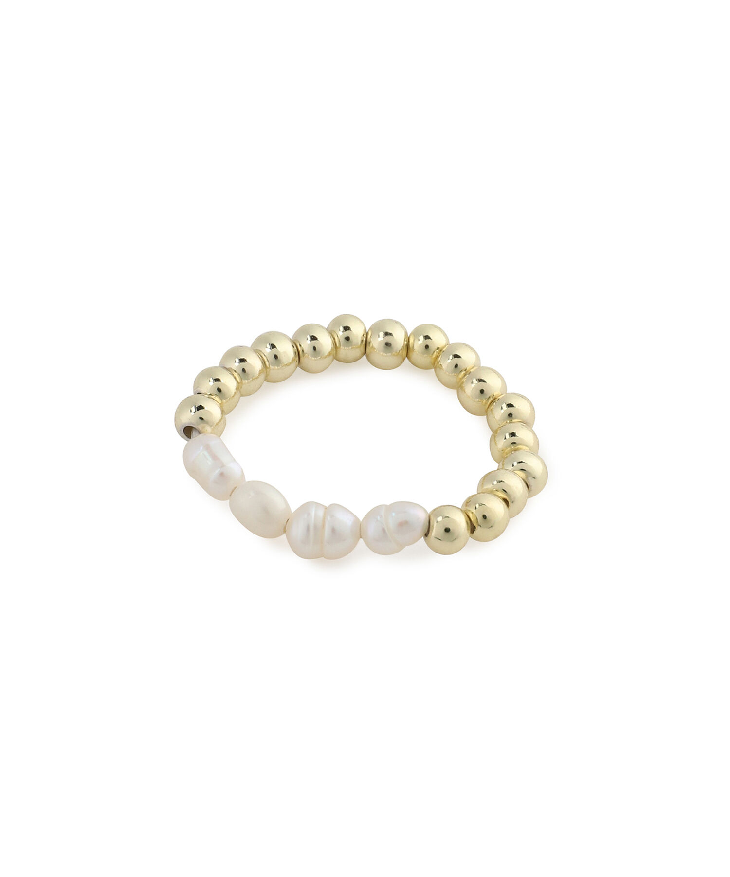 ROPE PICNIC PASSAGE「淡水パールデザインリング」|リング|