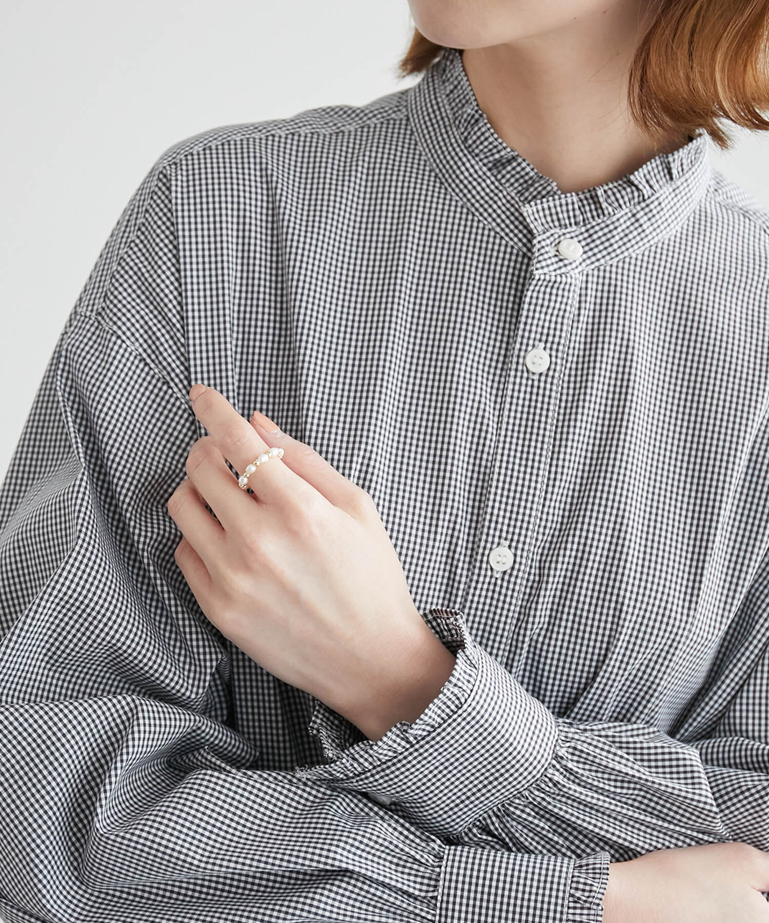 ROPE PICNIC PASSAGE「淡水パールデザインリング」|リング|