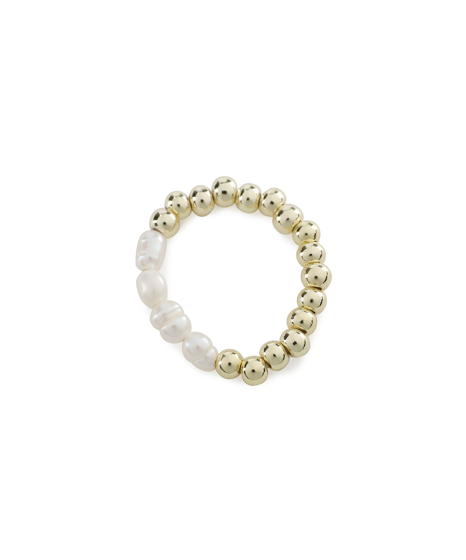 ROPE PICNIC PASSAGE「淡水パールデザインリング」|リング|ゴールド系(91)