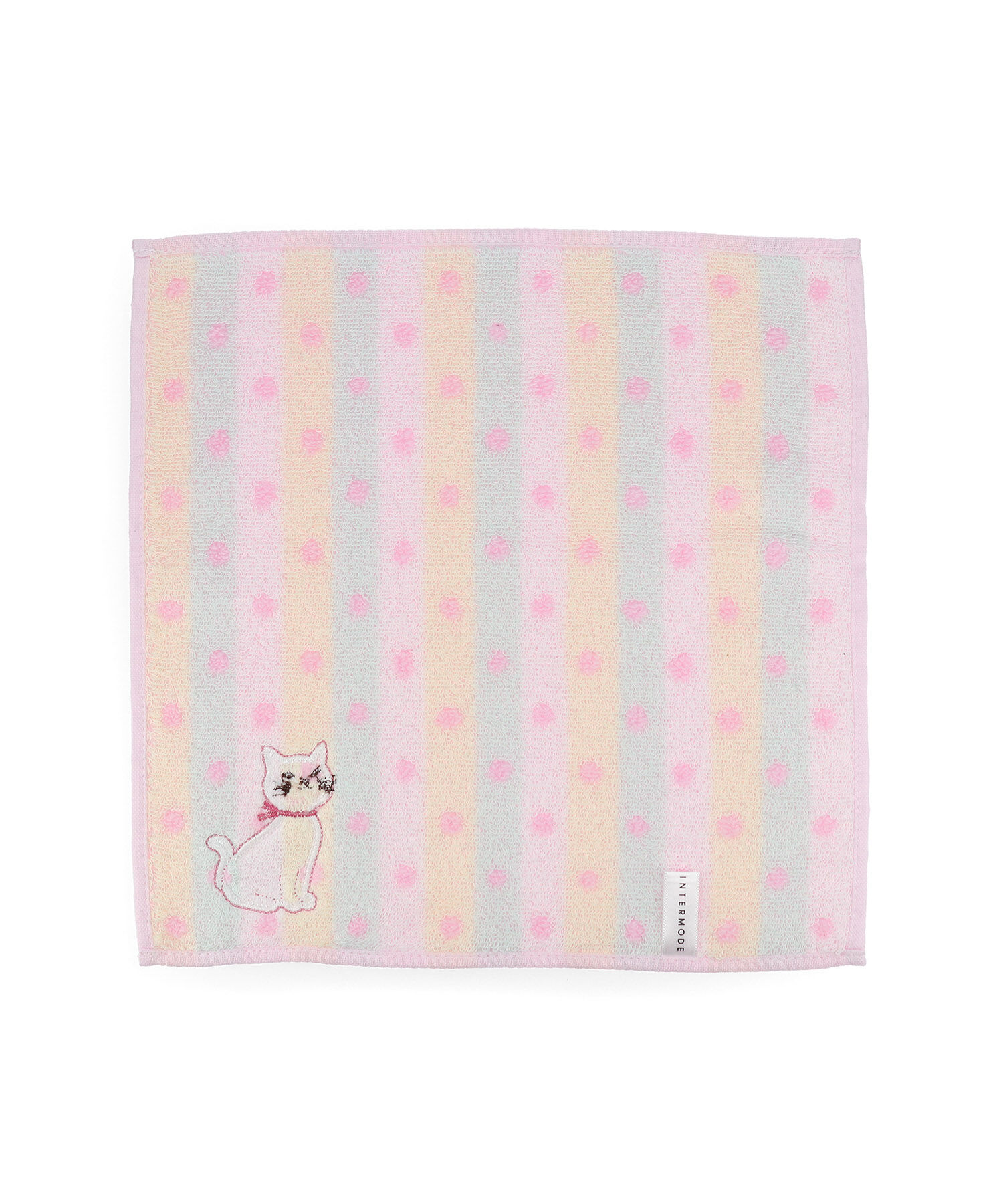 ROPE PICNIC PASSAGE「【LIBERTY ART FABRICS】ミニタオル猫」|ハンカチ|