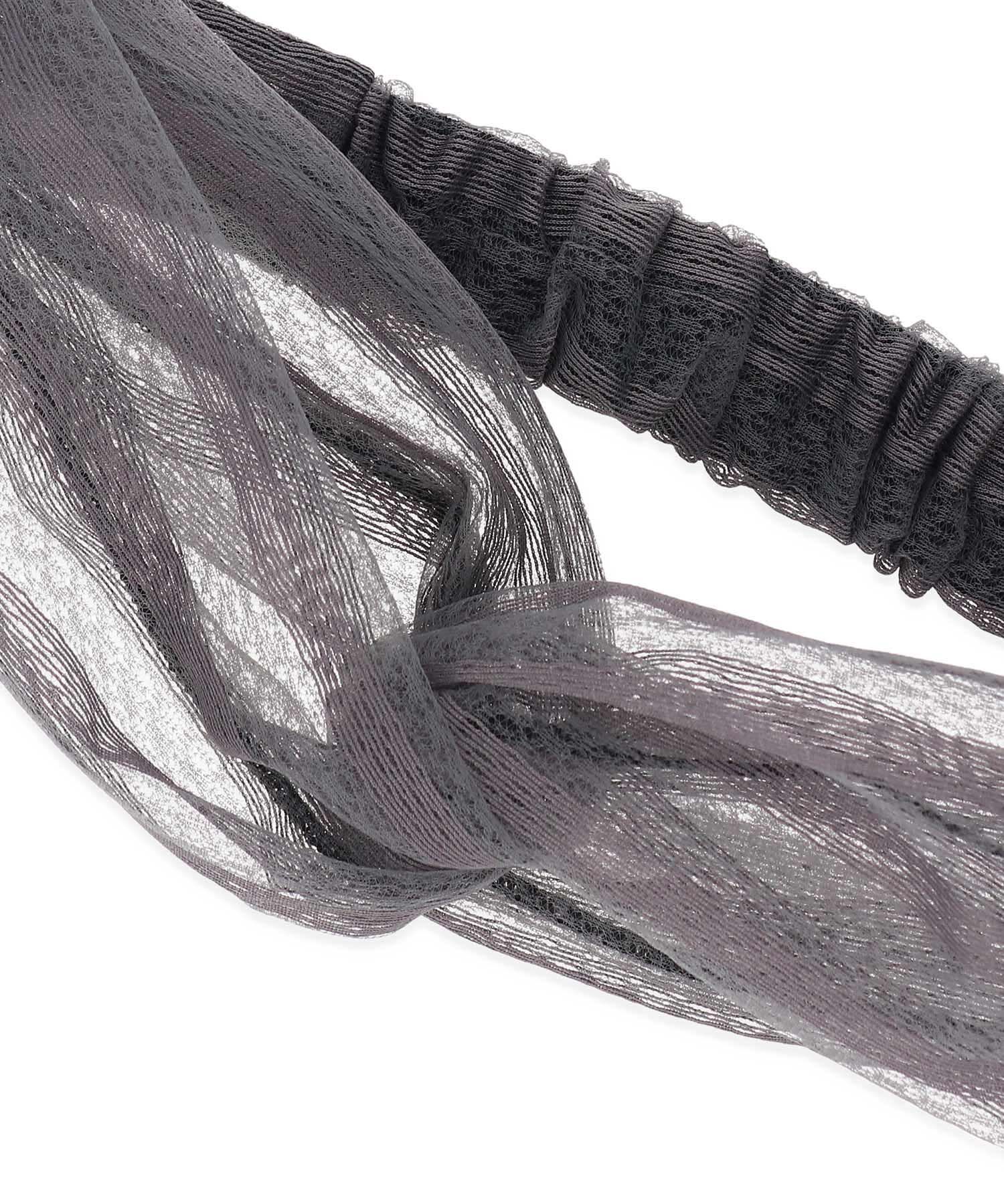 ROPE PICNIC PASSAGE「オーガンジーレースヘアターバン」|ヘアバンド|