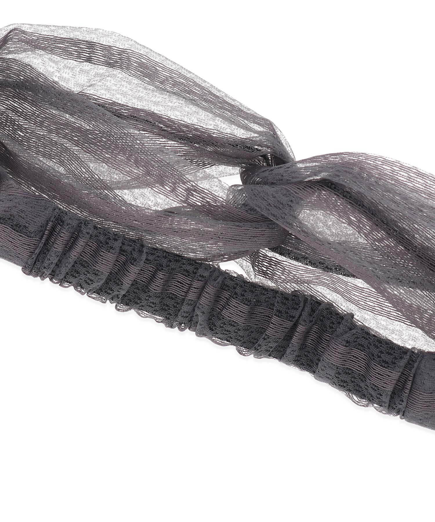 ROPE PICNIC PASSAGE「オーガンジーレースヘアターバン」|ヘアバンド|