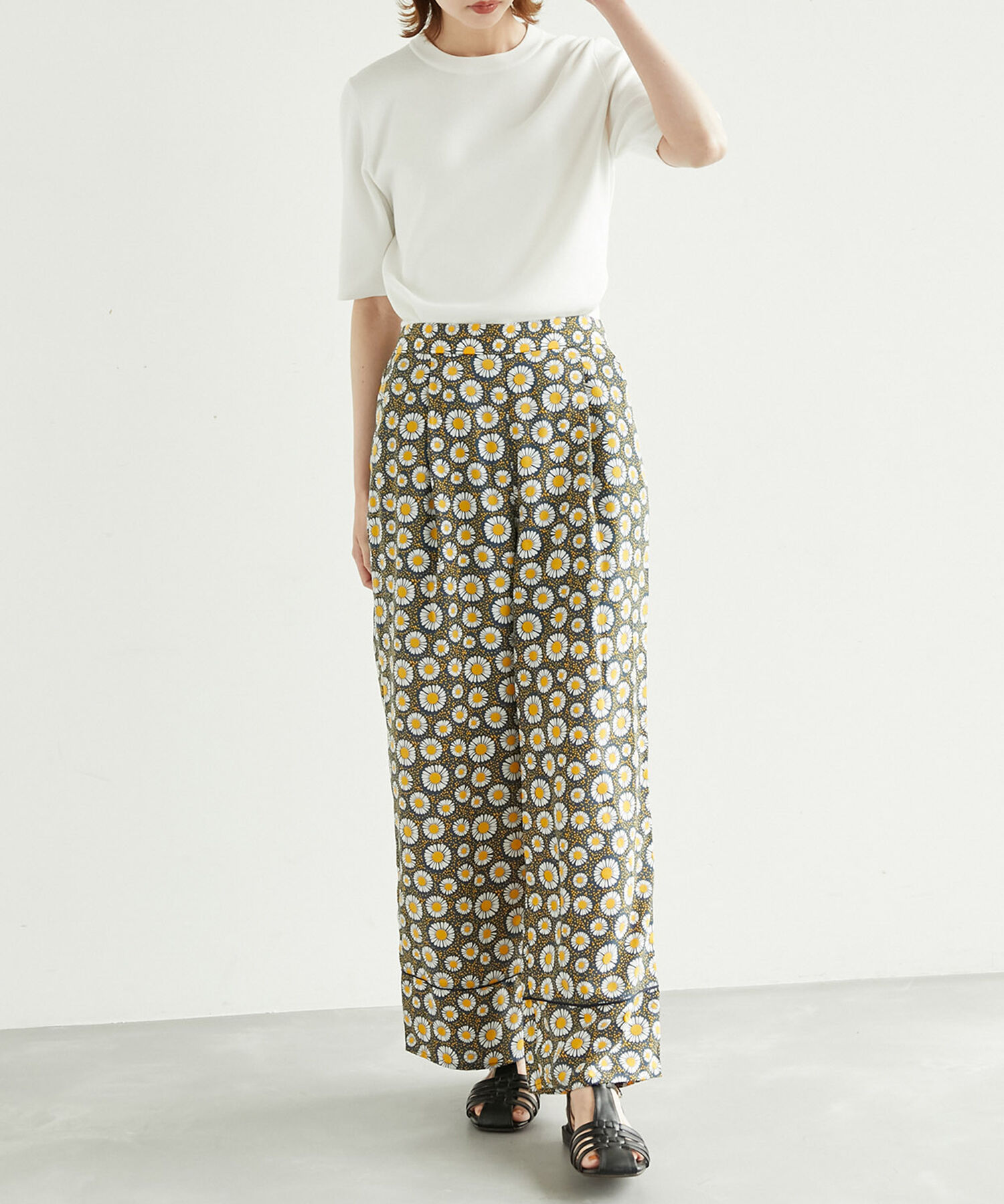 Rope&rsquo;Picnic「アデリアレトロ&times;ROPE' PICNIC/レトロ柄パンツ」|その他|