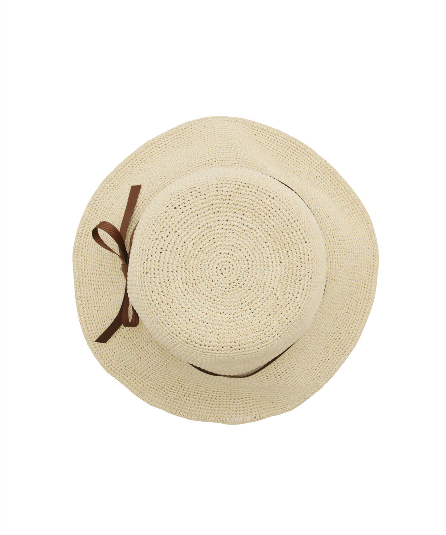 ROPE PICNIC PASSAGE「UVケア/細編みダウンハット」|ハット|