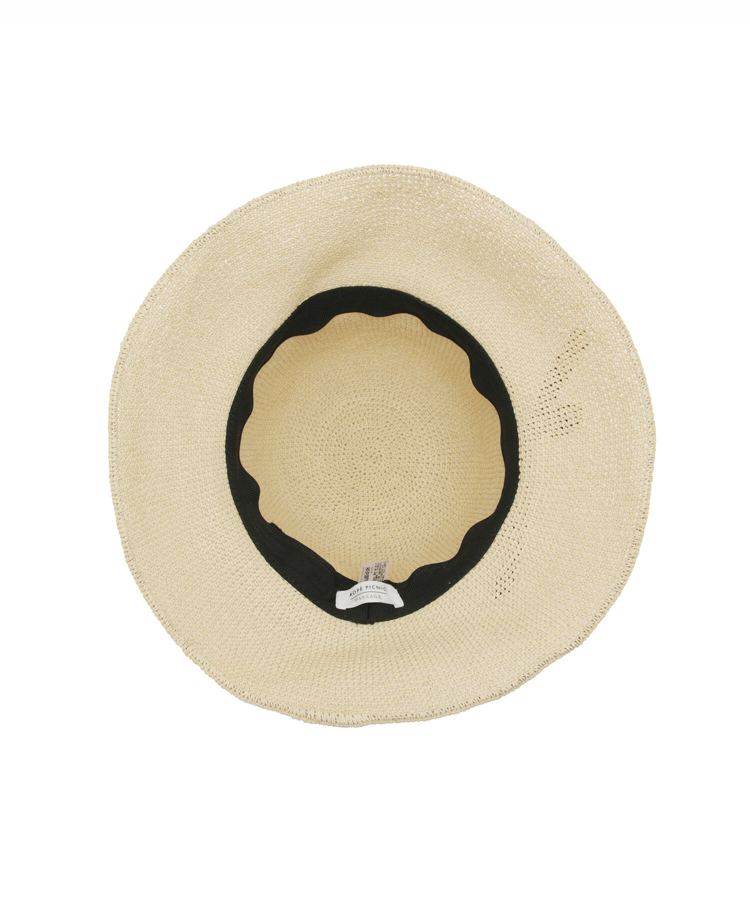 ROPE PICNIC PASSAGE「UVケア/細編みダウンハット」|ハット|