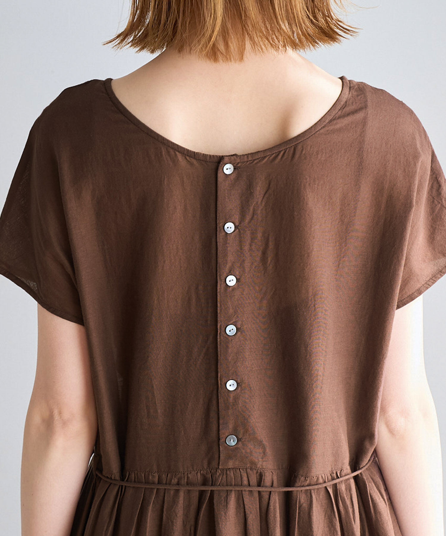 Rope&rsquo;Picnic「【WEB限定カラー:ブラウン,グリーン】リンクコーデ/2WAY INDIAティアードワンピース」|ワンピース|