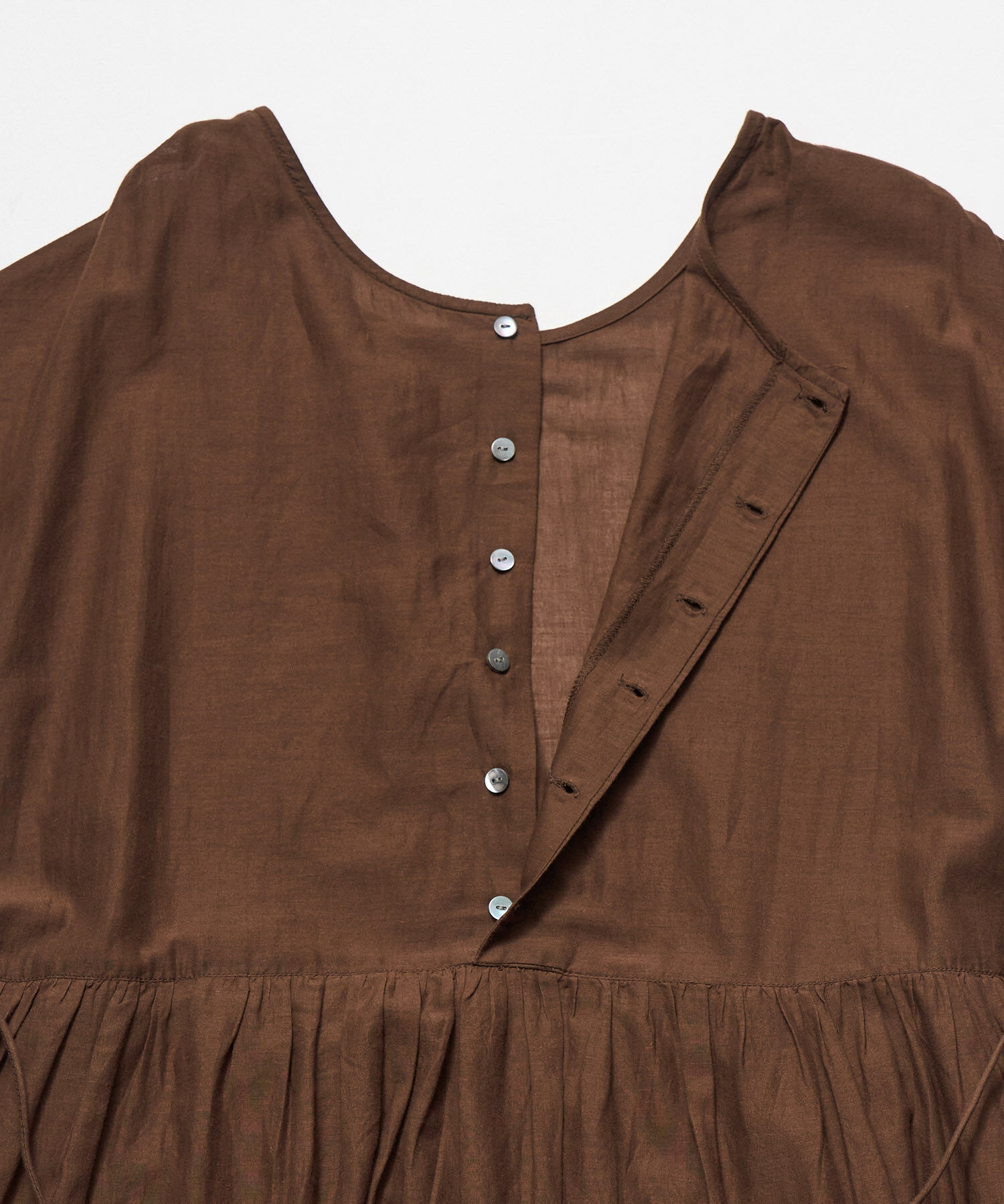 Rope&rsquo;Picnic「【WEB限定カラー:ブラウン,グリーン】リンクコーデ/2WAY INDIAティアードワンピース」|ワンピース|