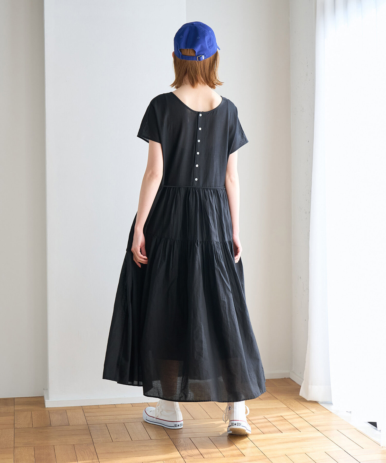 Rope&rsquo;Picnic「【WEB限定カラー:ブラウン,グリーン】リンクコーデ/2WAY INDIAティアードワンピース」|ワンピース|