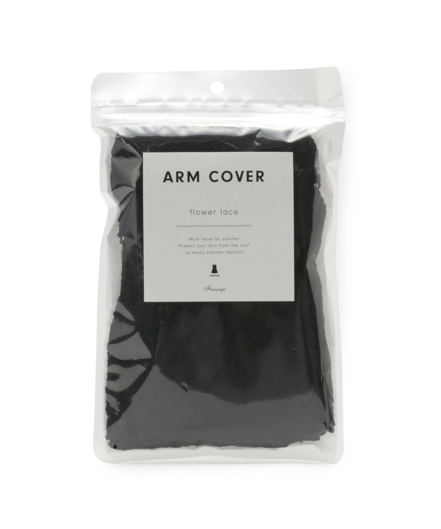 ROPE PICNIC PASSAGE「【一部店舗限定】フラワーレースアームカバー」|手袋|