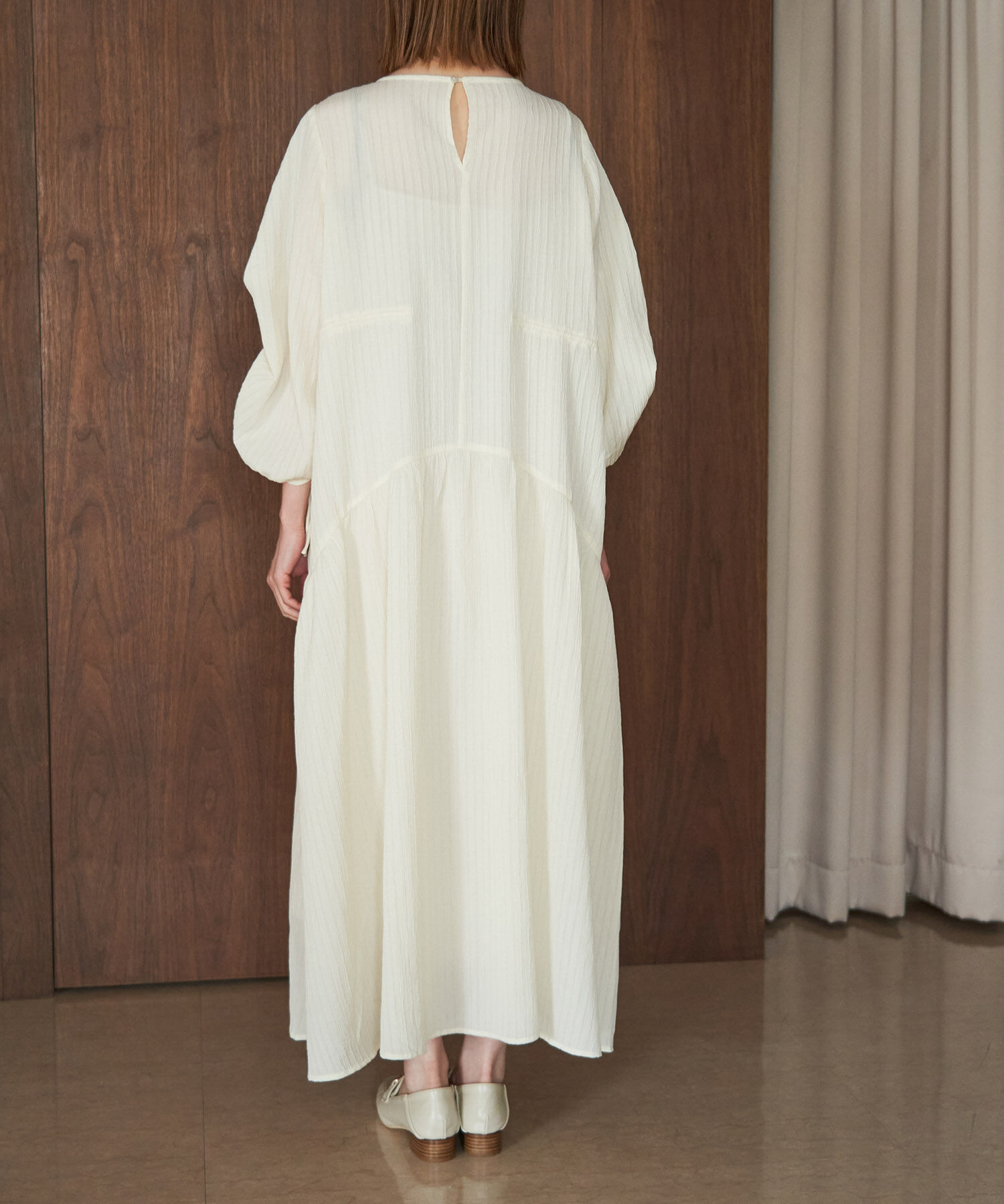 Rope&rsquo;Picnic「【emur/エミュール】ドロストデザインワンピース」|ワンピース|