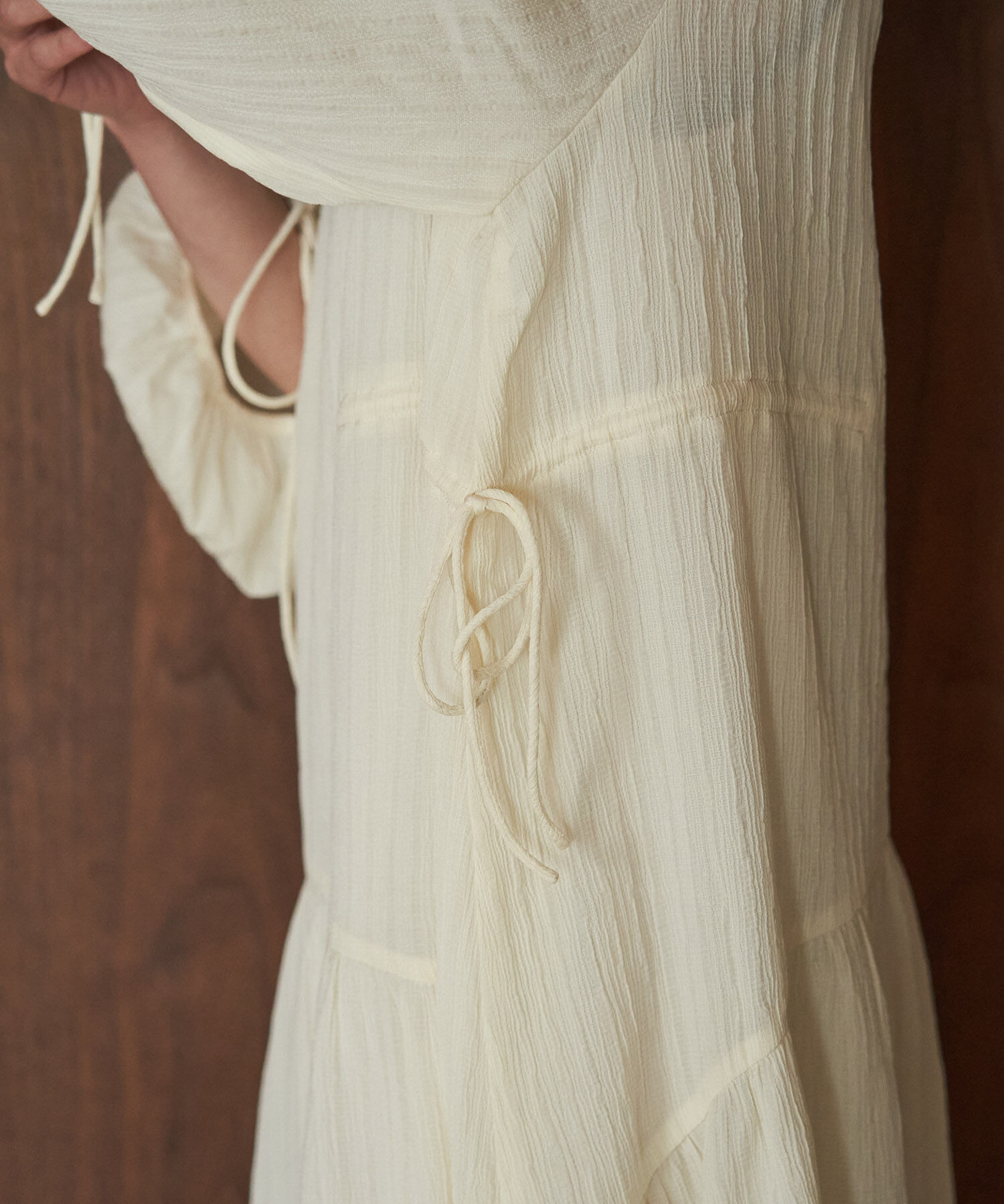 Rope&rsquo;Picnic「【emur/エミュール】ドロストデザインワンピース」|ワンピース|