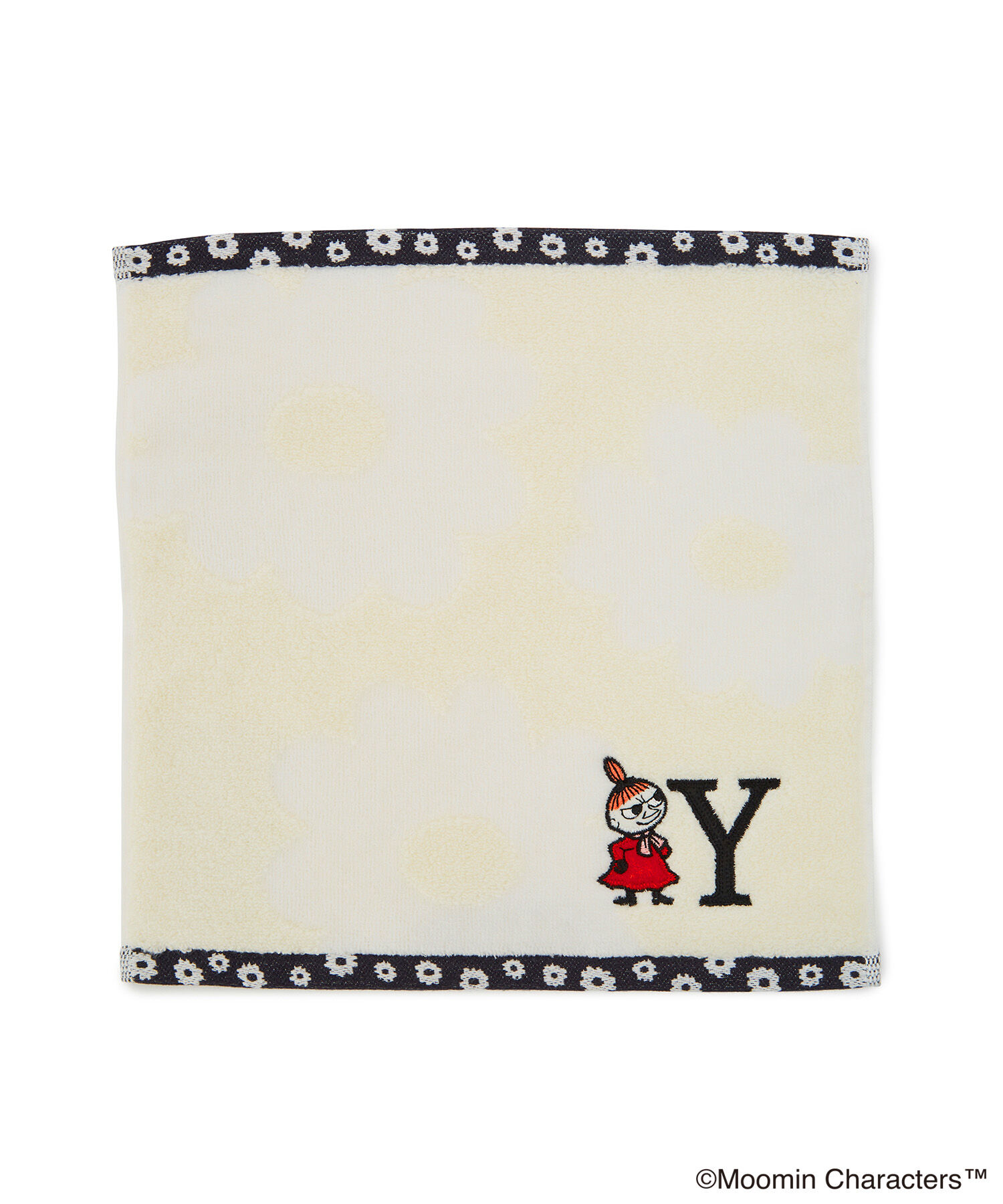 ROPE PICNIC PASSAGE「【MOOMIN/ムーミン】リトルミーイニシャルタオル」|ハンカチ|オフホワイト(15)
