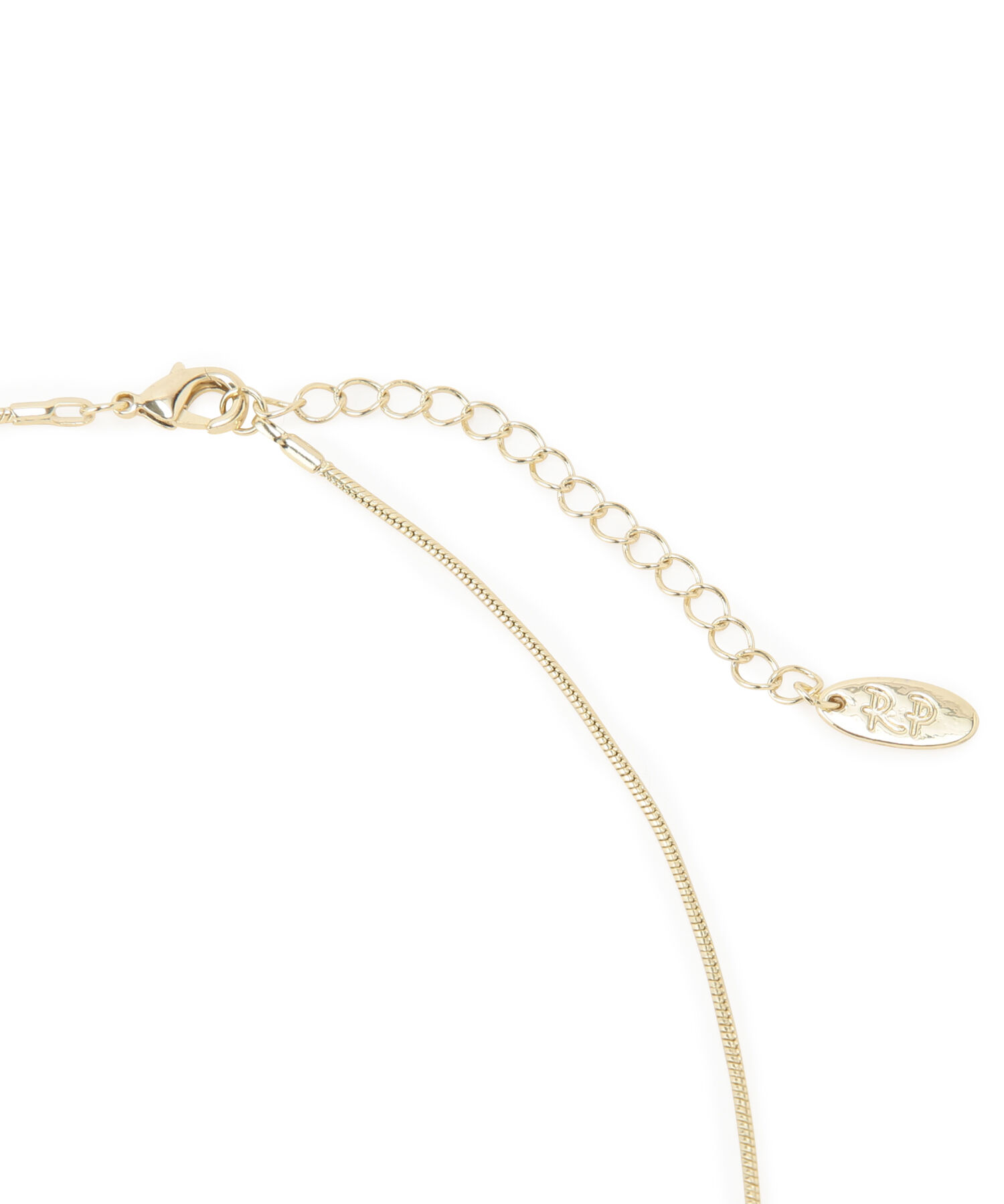 ROPE PICNIC PASSAGE「変型オーバルパールトップペンダント」|ネックレス|