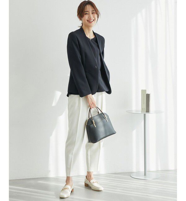 Rope&rsquo;Picnic「【一部店舗限定34-42サイズ】360&deg;ウルトラストレッチ/ノーラペルジャケット」|テーラードジャケット|