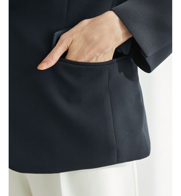 Rope&rsquo;Picnic「【一部店舗限定34-42サイズ】360&deg;ウルトラストレッチ/ノーラペルジャケット」|テーラードジャケット|