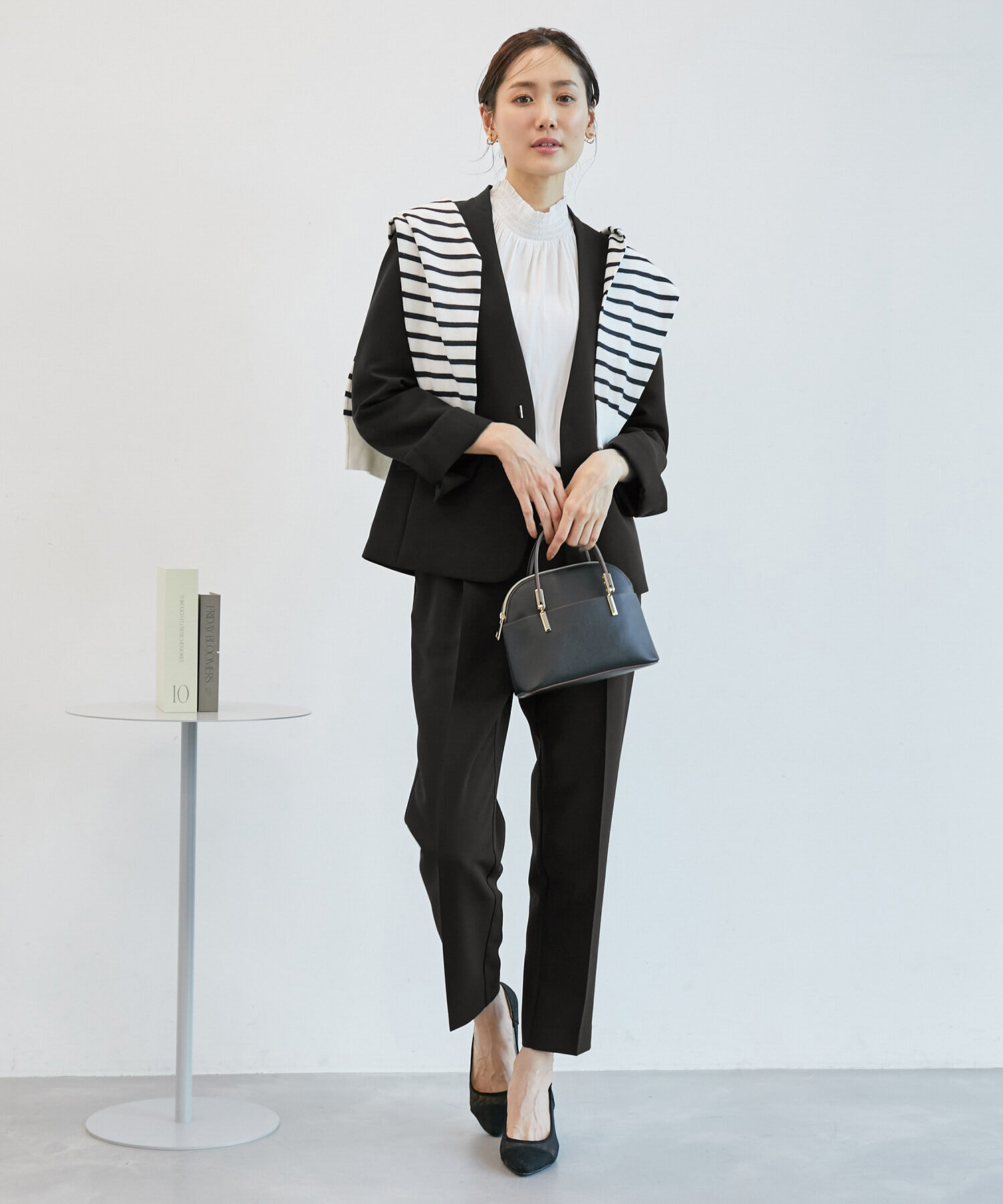 Rope&rsquo;Picnic「【一部店舗限定34-42サイズ】360&deg;ウルトラストレッチ/ノーラペルジャケット」|テーラードジャケット|