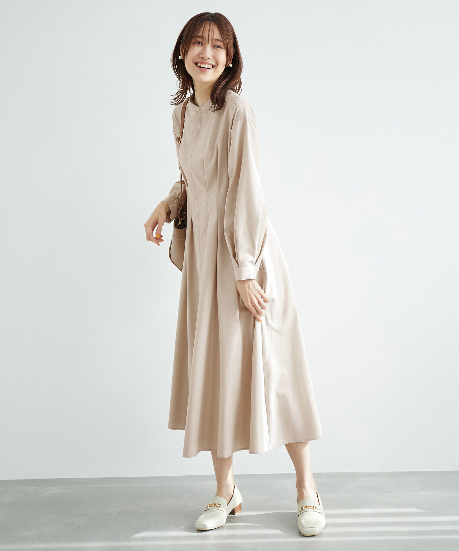 Rope&rsquo;Picnic「ウエストタックワンピース」|ワンピース|