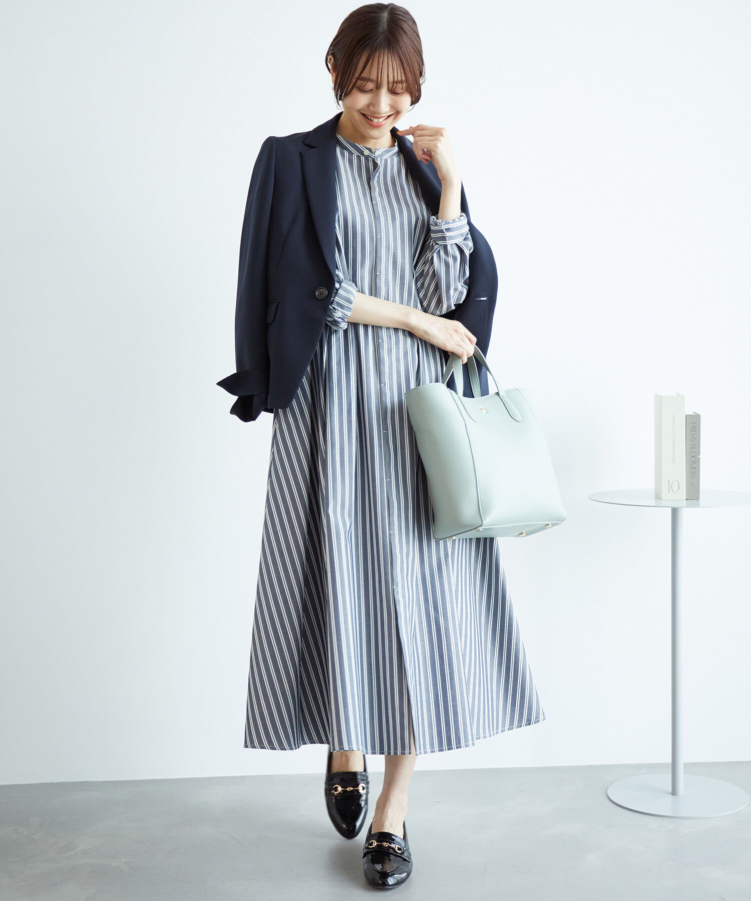 Rope&rsquo;Picnic「ウエストタックワンピース」|ワンピース|