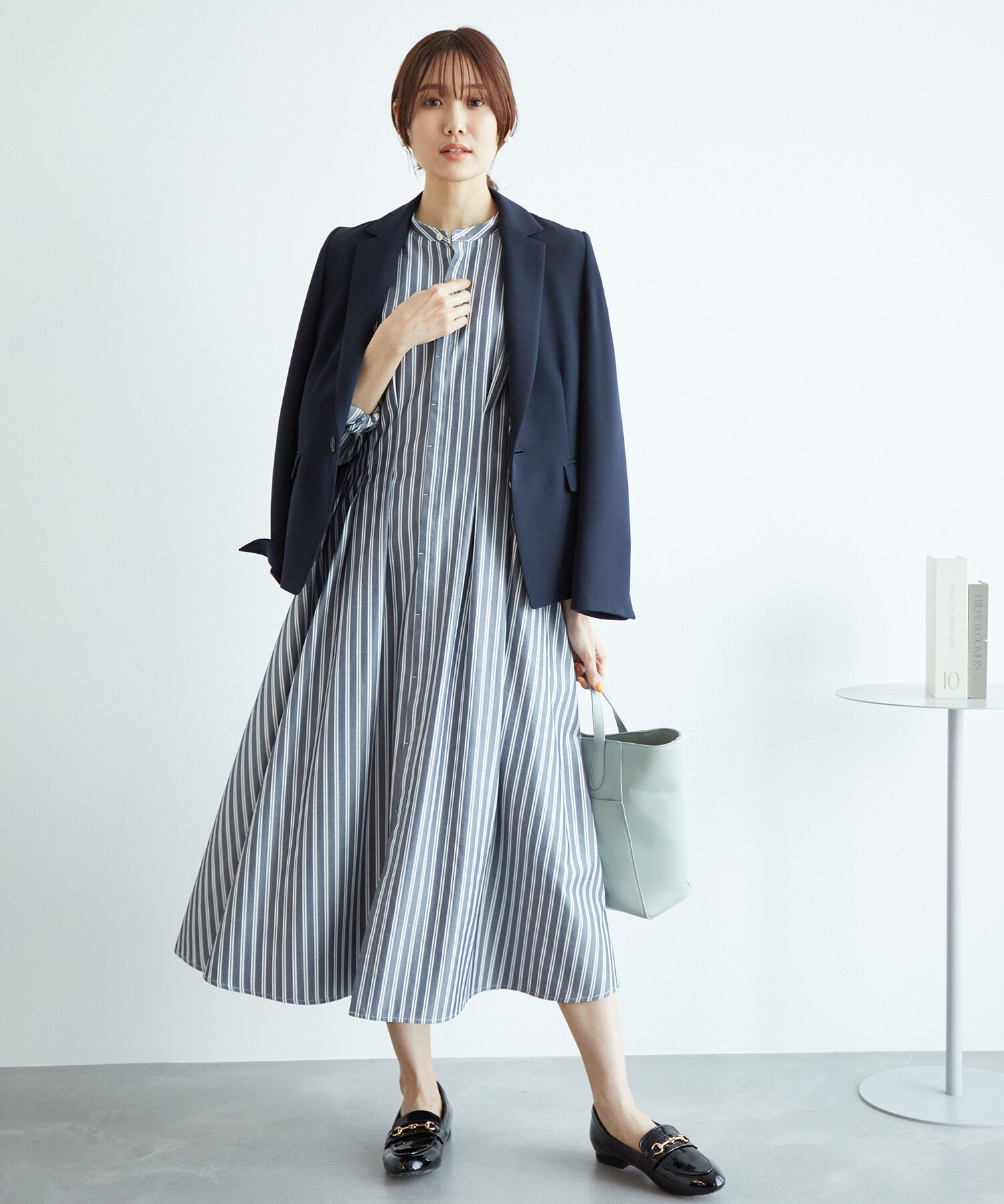 Rope&rsquo;Picnic「ウエストタックワンピース」|ワンピース|