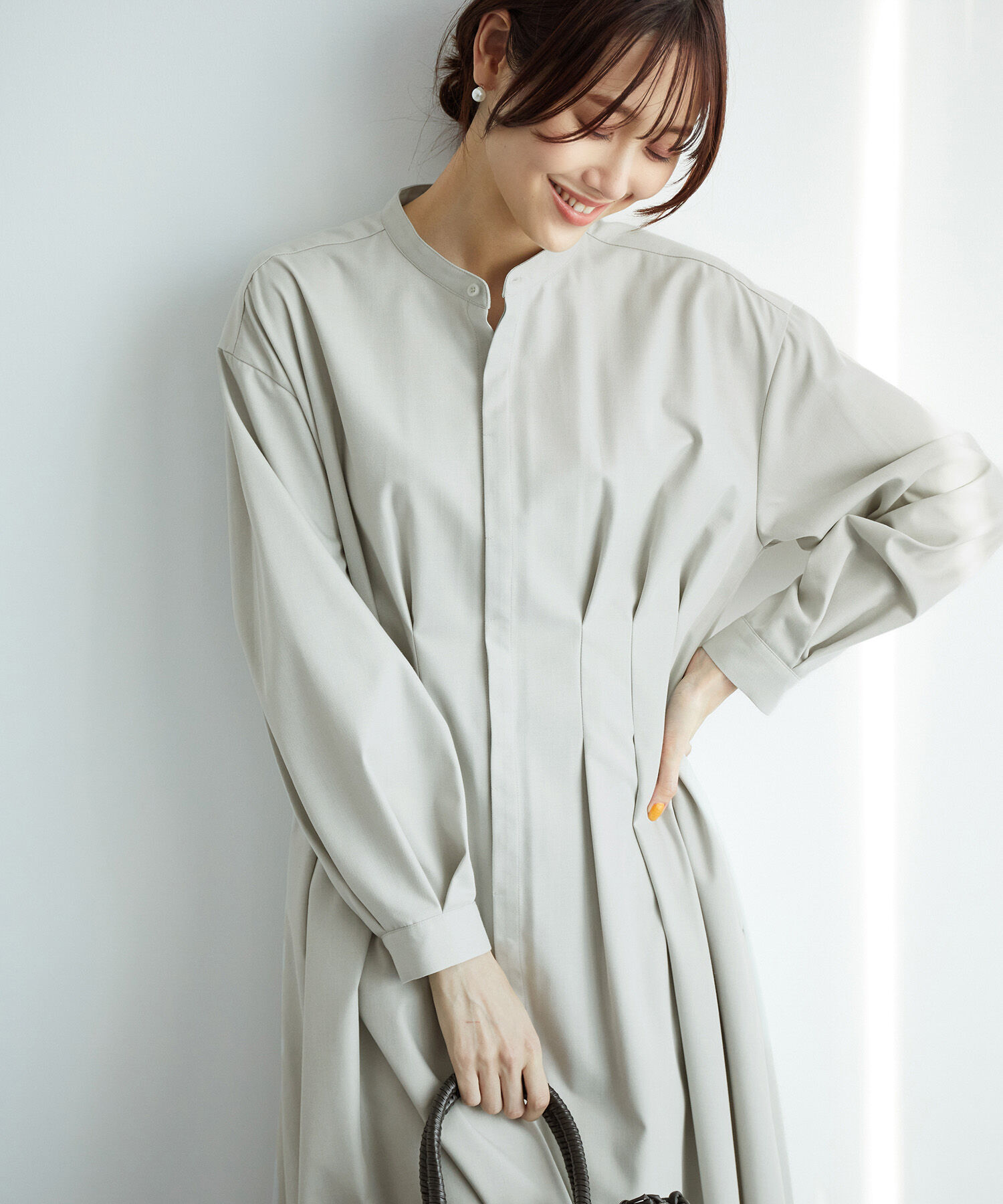 Rope&rsquo;Picnic「ウエストタックワンピース」|ワンピース|