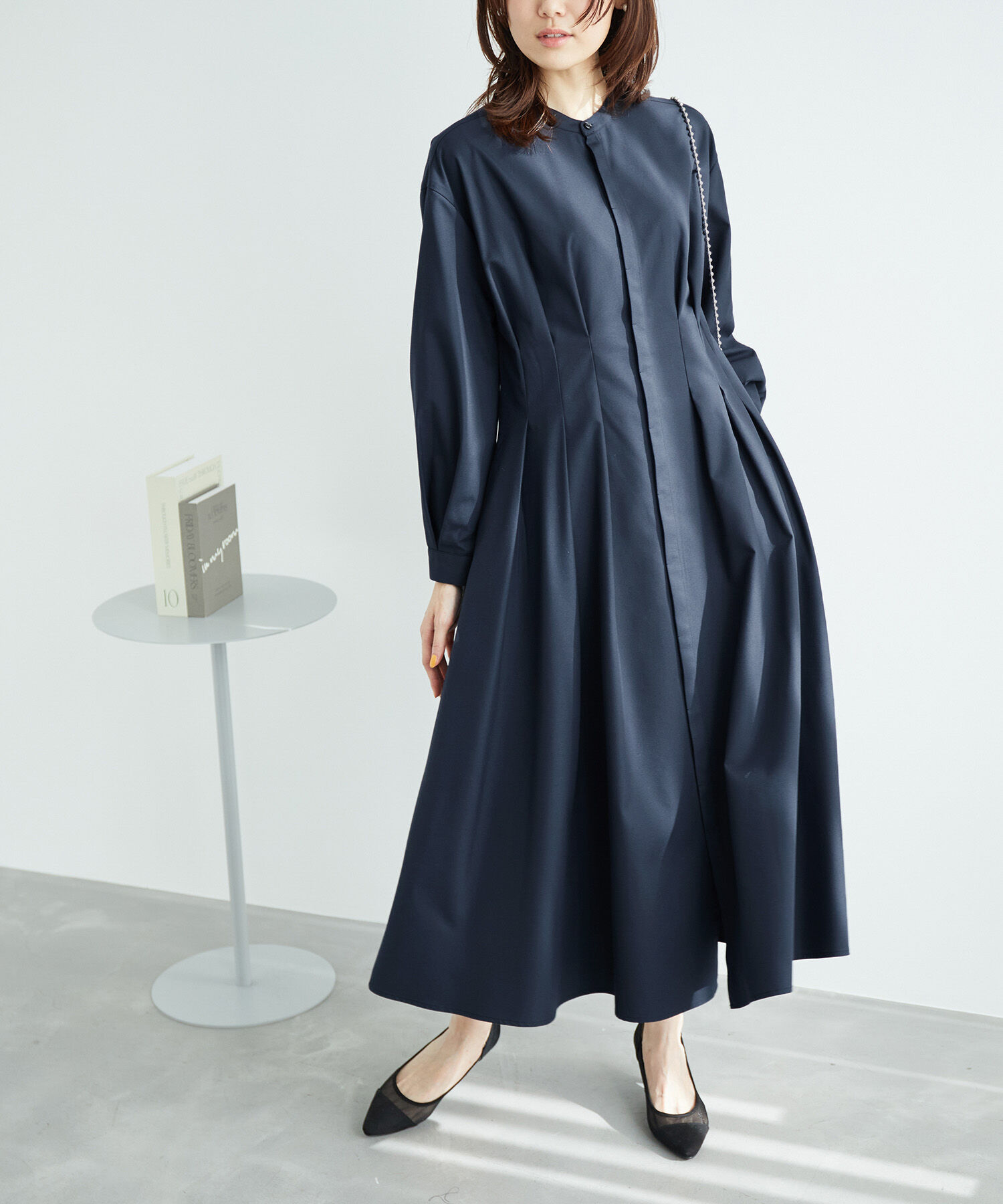 Rope&rsquo;Picnic「ウエストタックワンピース」|ワンピース|