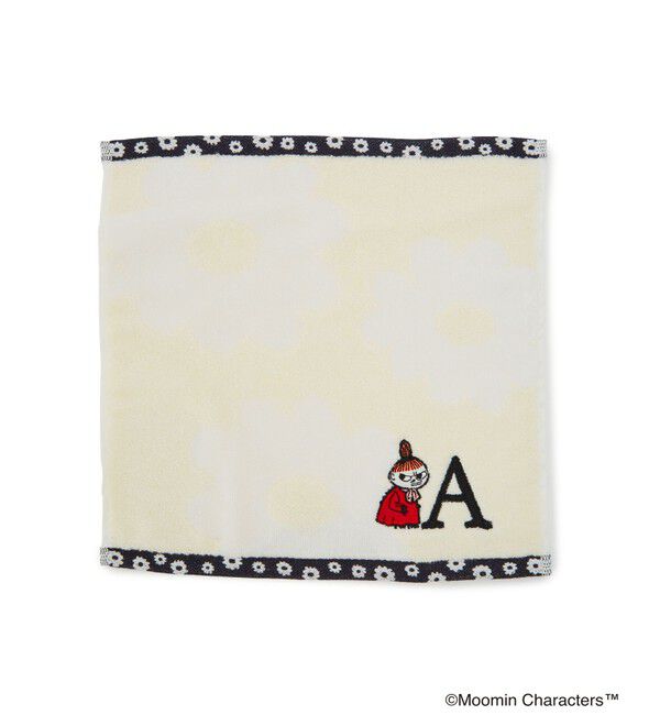 ROPE PICNIC PASSAGE「【ムーミン】リトルミーイニシャルタオル」|ハンカチ|シロメイン