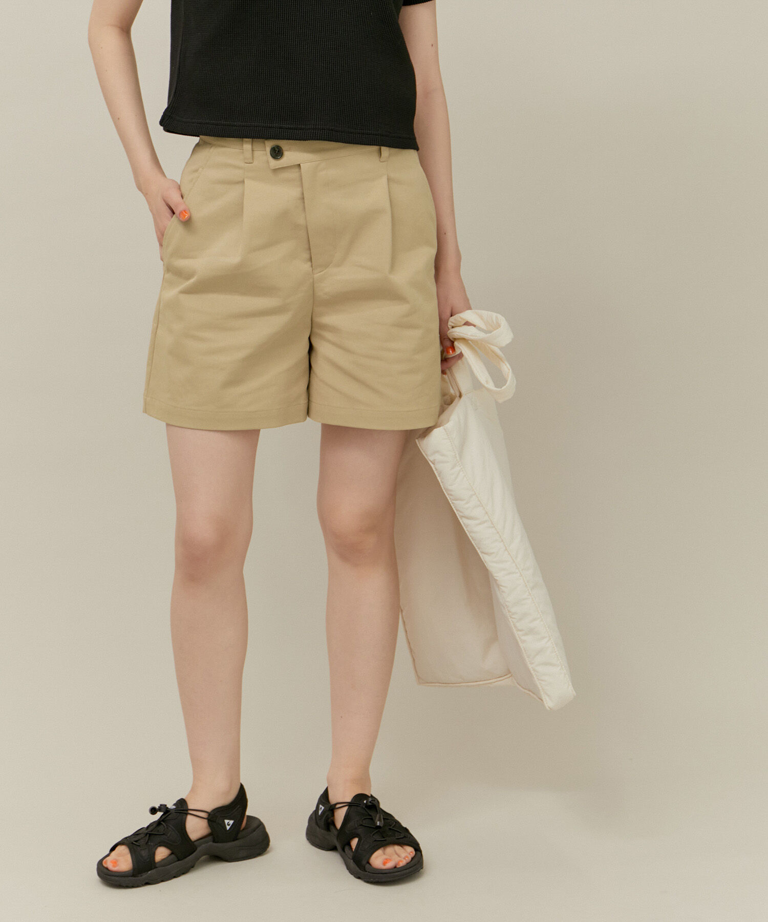 ROPE' PICNIC R「デザインベルトチノショートパンツ」|チノ|