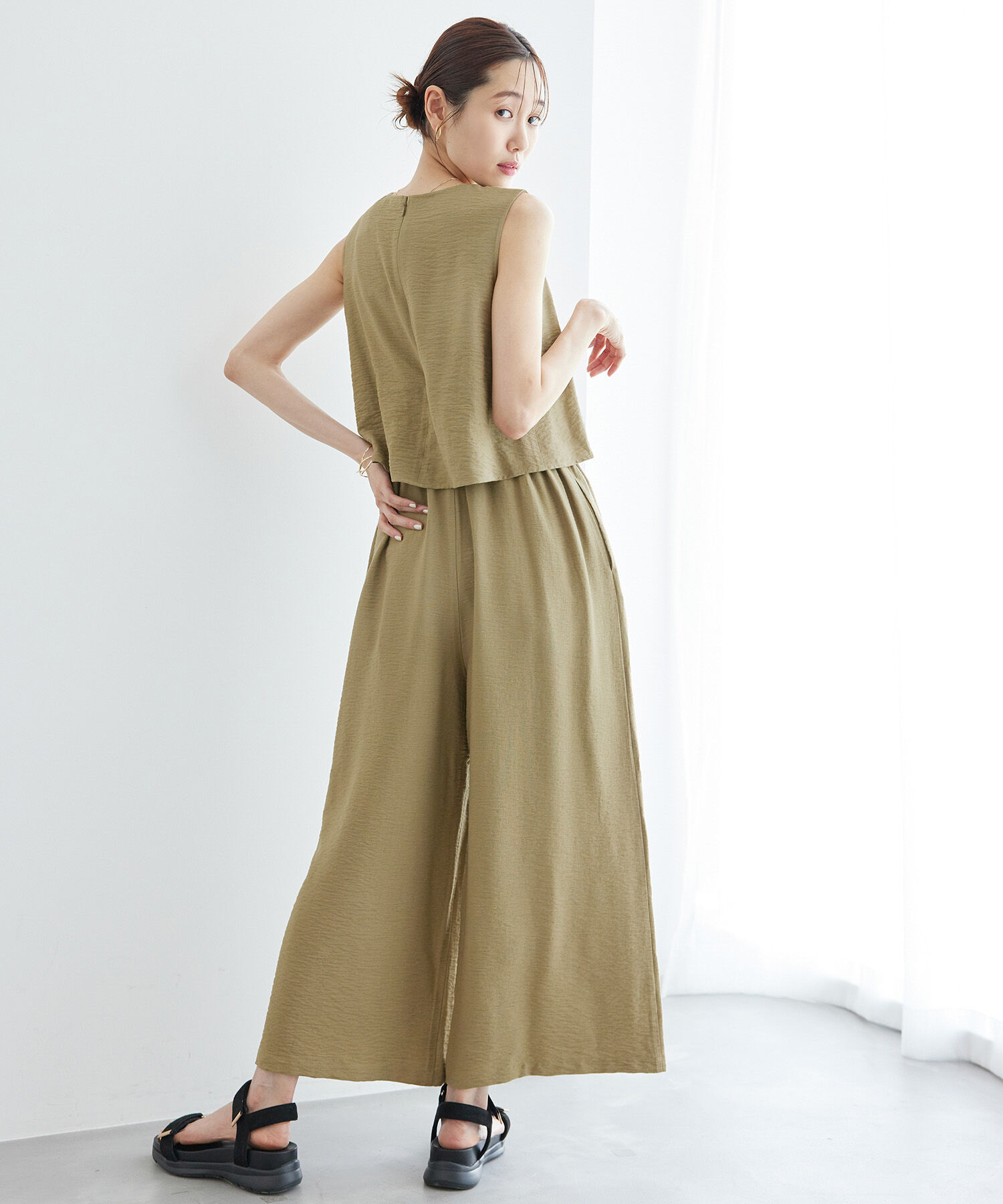 Rope&rsquo;Picnic「【emur/エミュール】レイヤードオールインワン」|オールインワン|