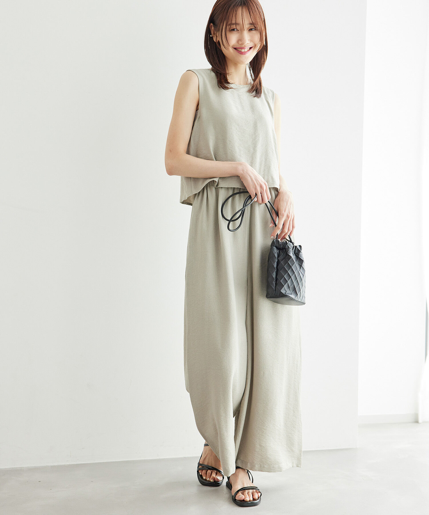 Rope&rsquo;Picnic「【emur/エミュール】レイヤードオールインワン」|オールインワン|