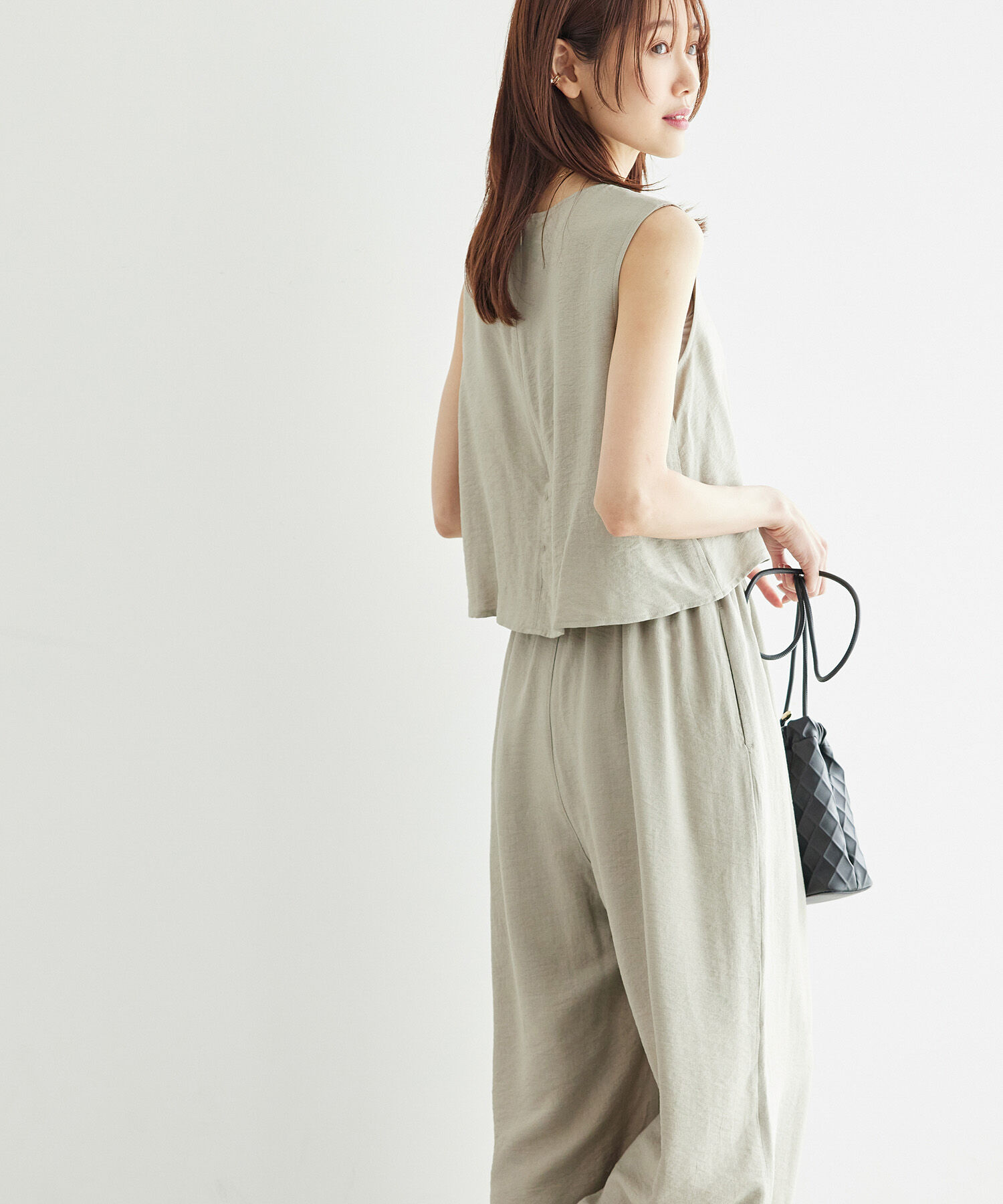 Rope&rsquo;Picnic「【emur/エミュール】レイヤードオールインワン」|オールインワン|